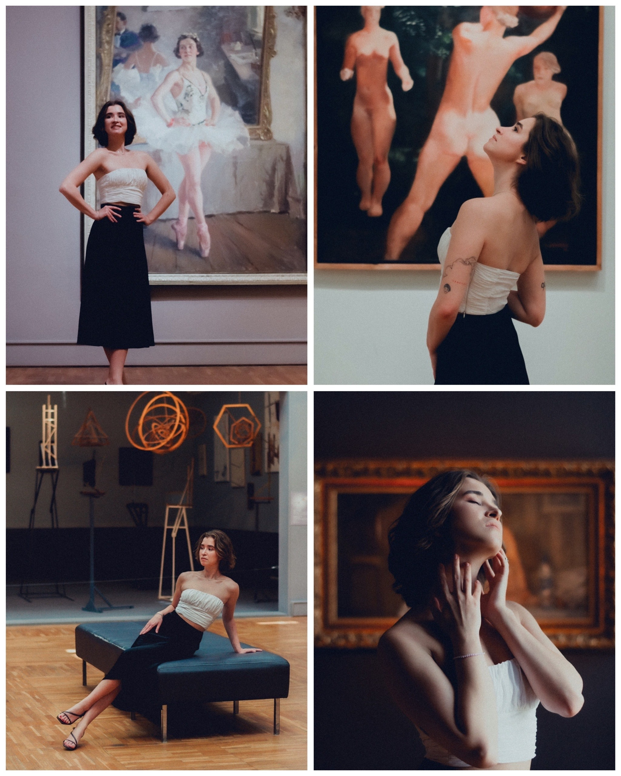 Съемка в Третьяковской галерее, Новая Третьяковка