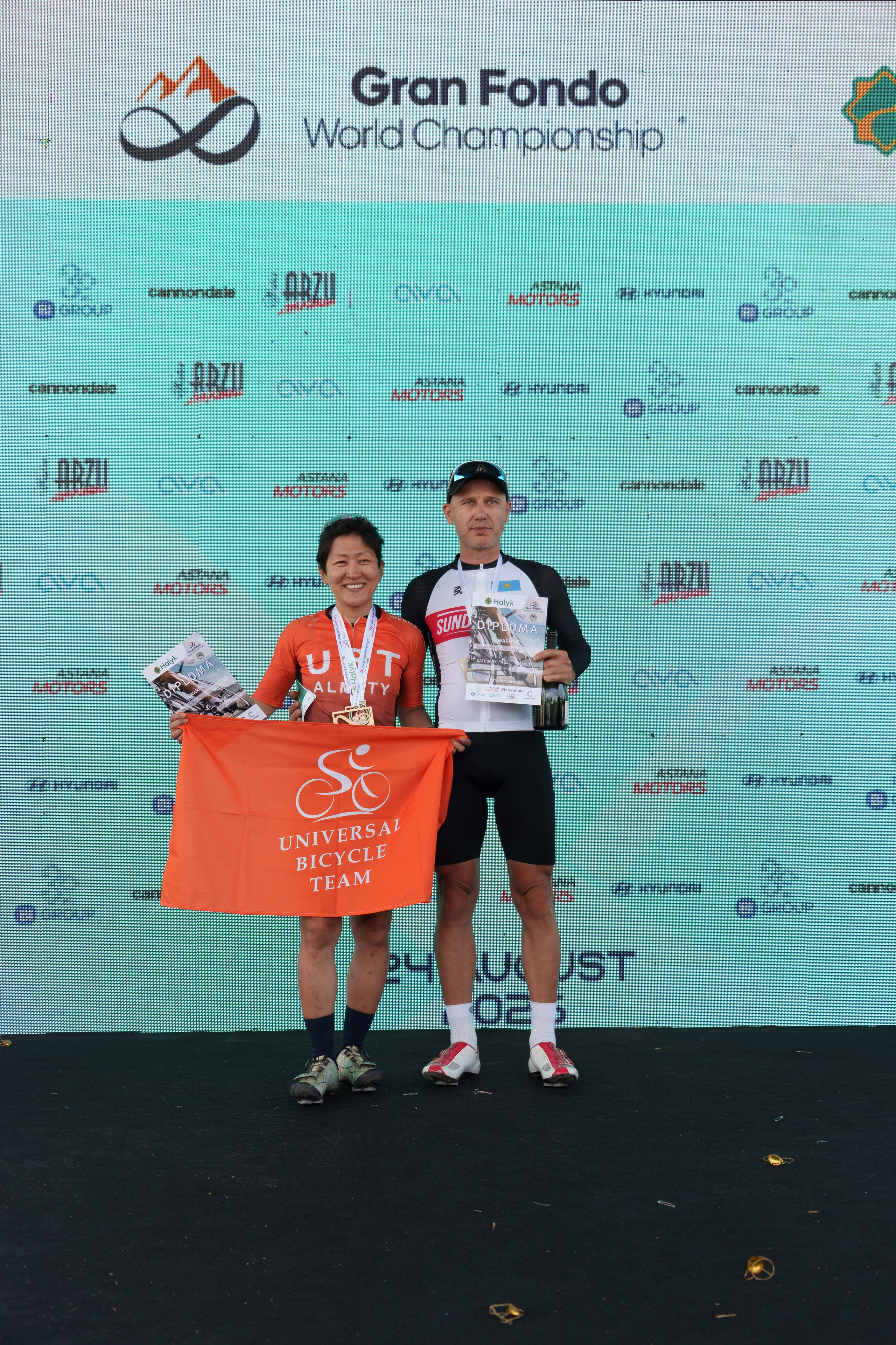 Grand Fondo World Championship. Профессиональная съемка в Алматы