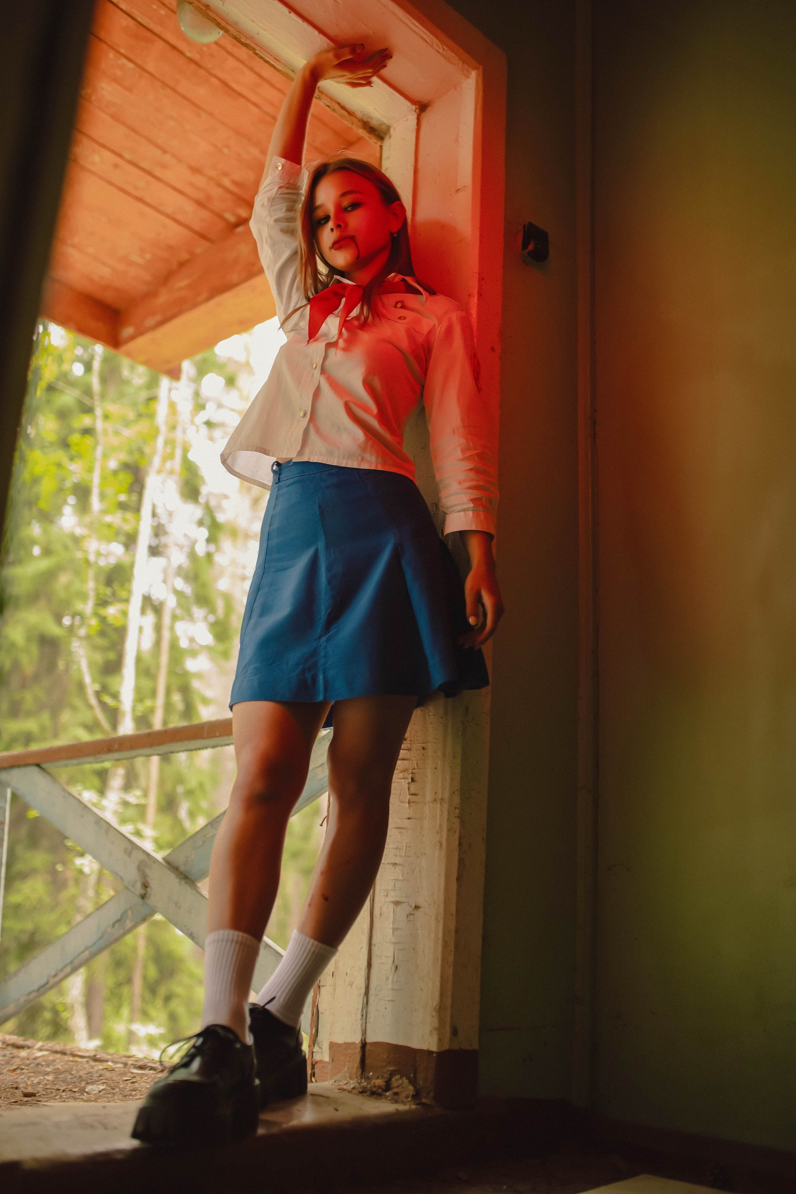 Пионерка. Портретный фотограф в Екатеринбурге Дарья Жужгова