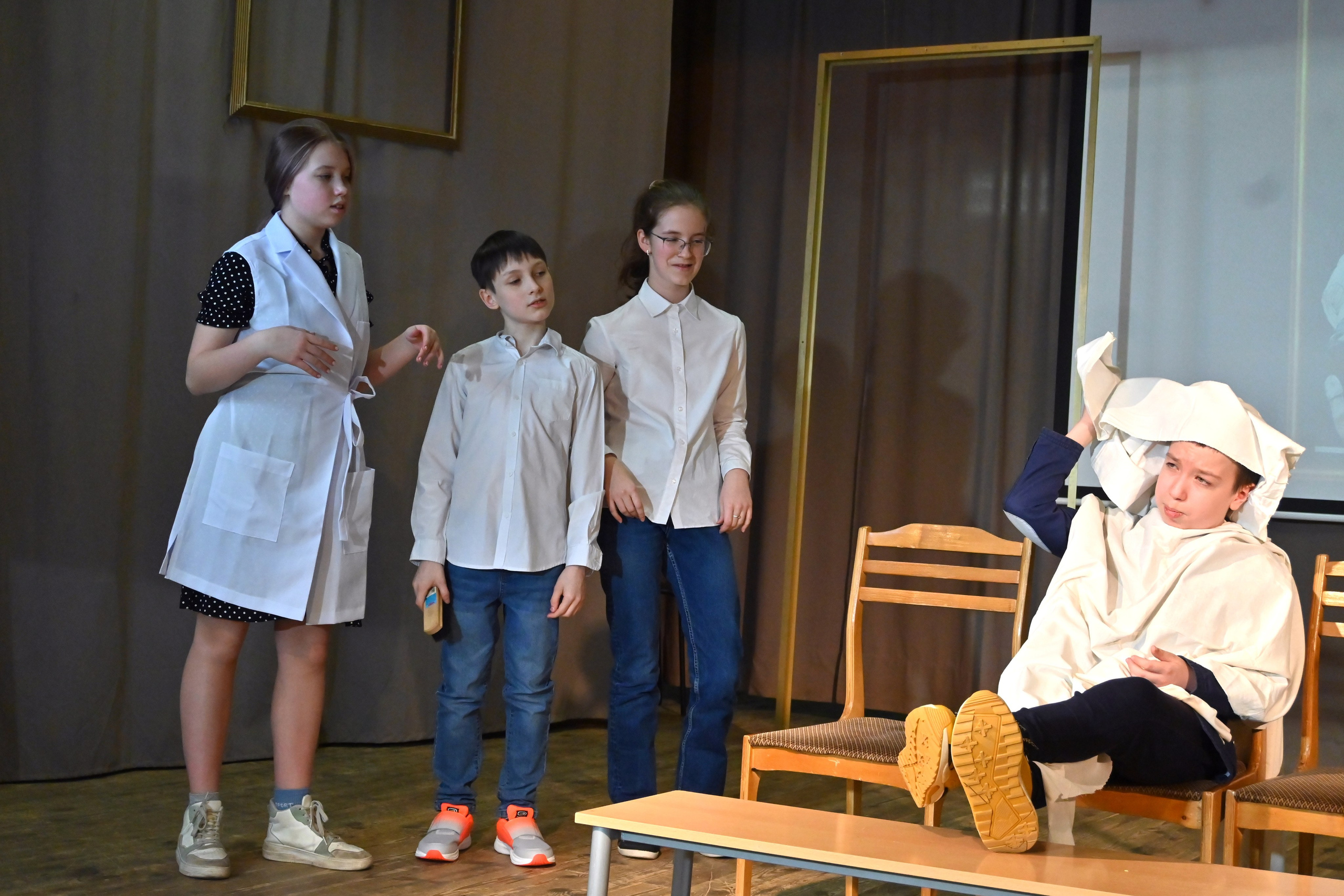Юные театралы 09.02.2024. Профессиональный фотограф в Москве Алёна Котова