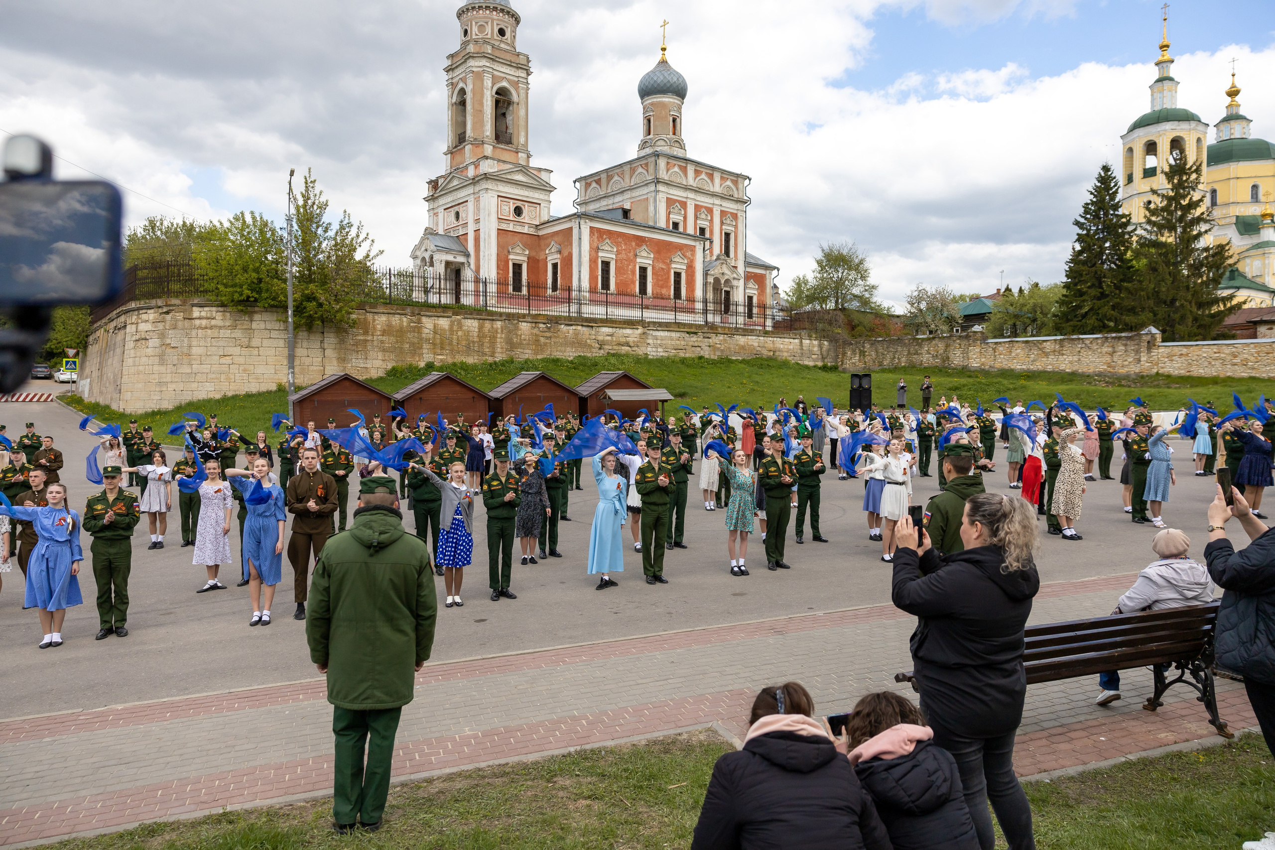 Акция «Синий платочек» 2023. Фотограф в Серпухове Наталья Руденко