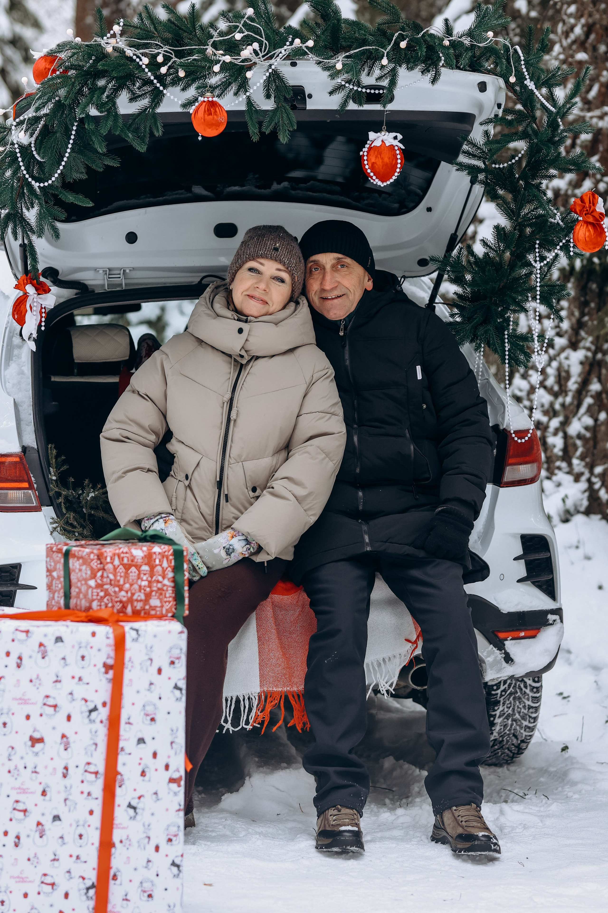 Сочельник в снежном бору. Детский и Семейный фотограф Елена Карпушина