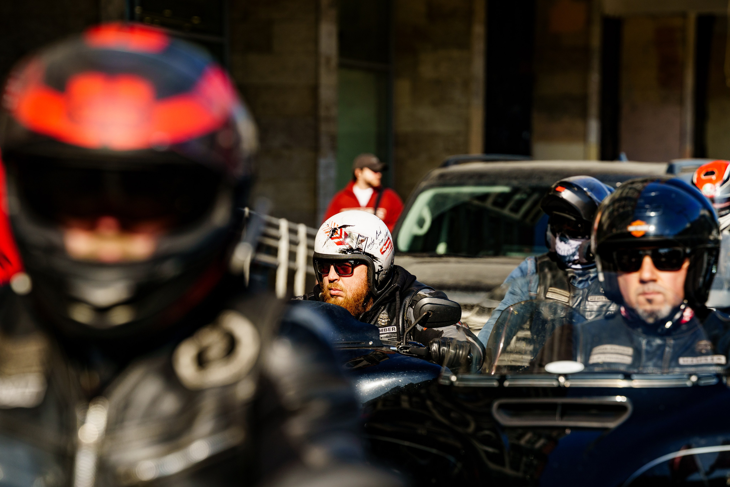 Прохват мотоклуба Norman Riders ч.1. Концертный и репортажный фотограф в Санкт-Петербурге Слава Пахомов