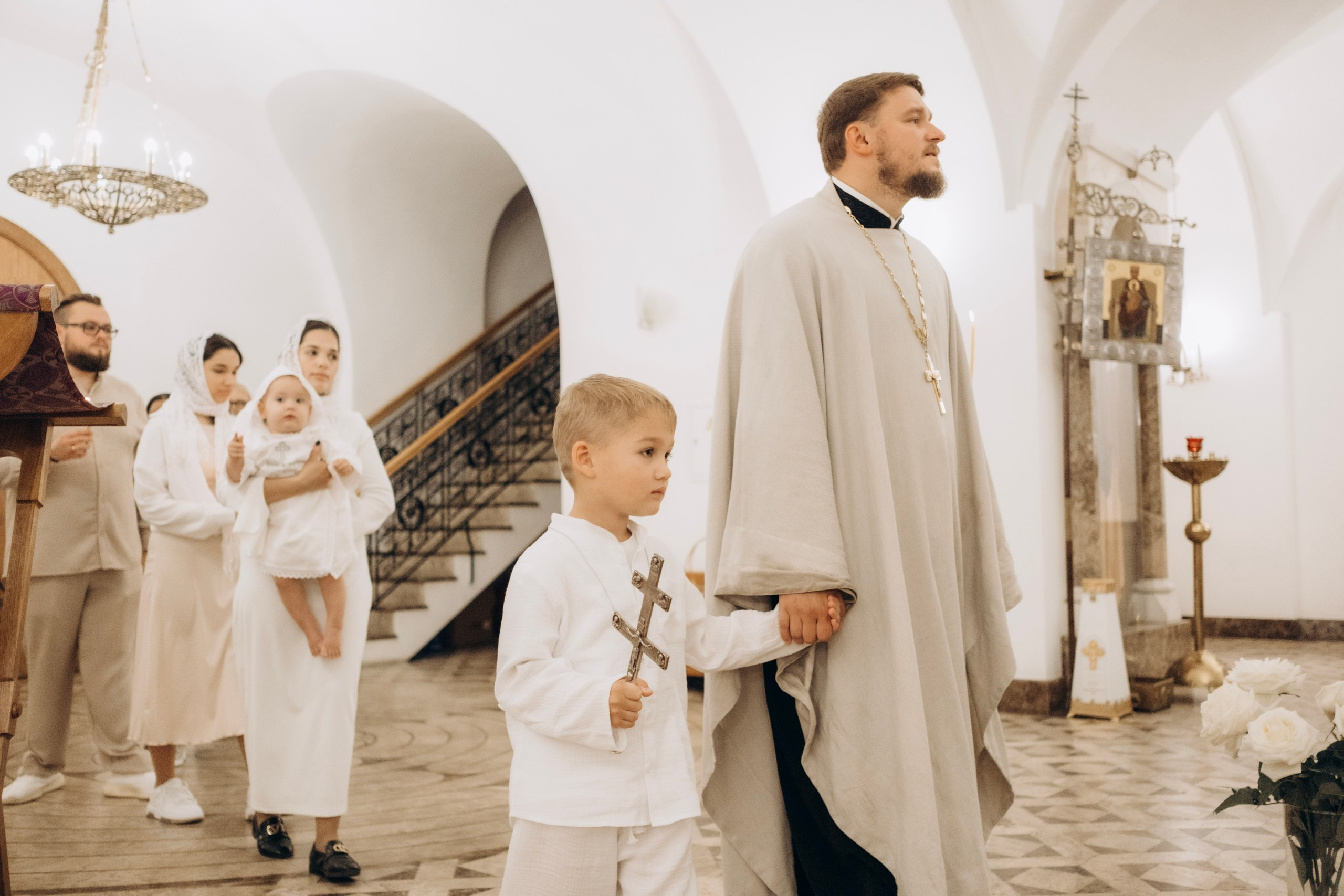 Крещение Дмитрия и Тихона. Главная