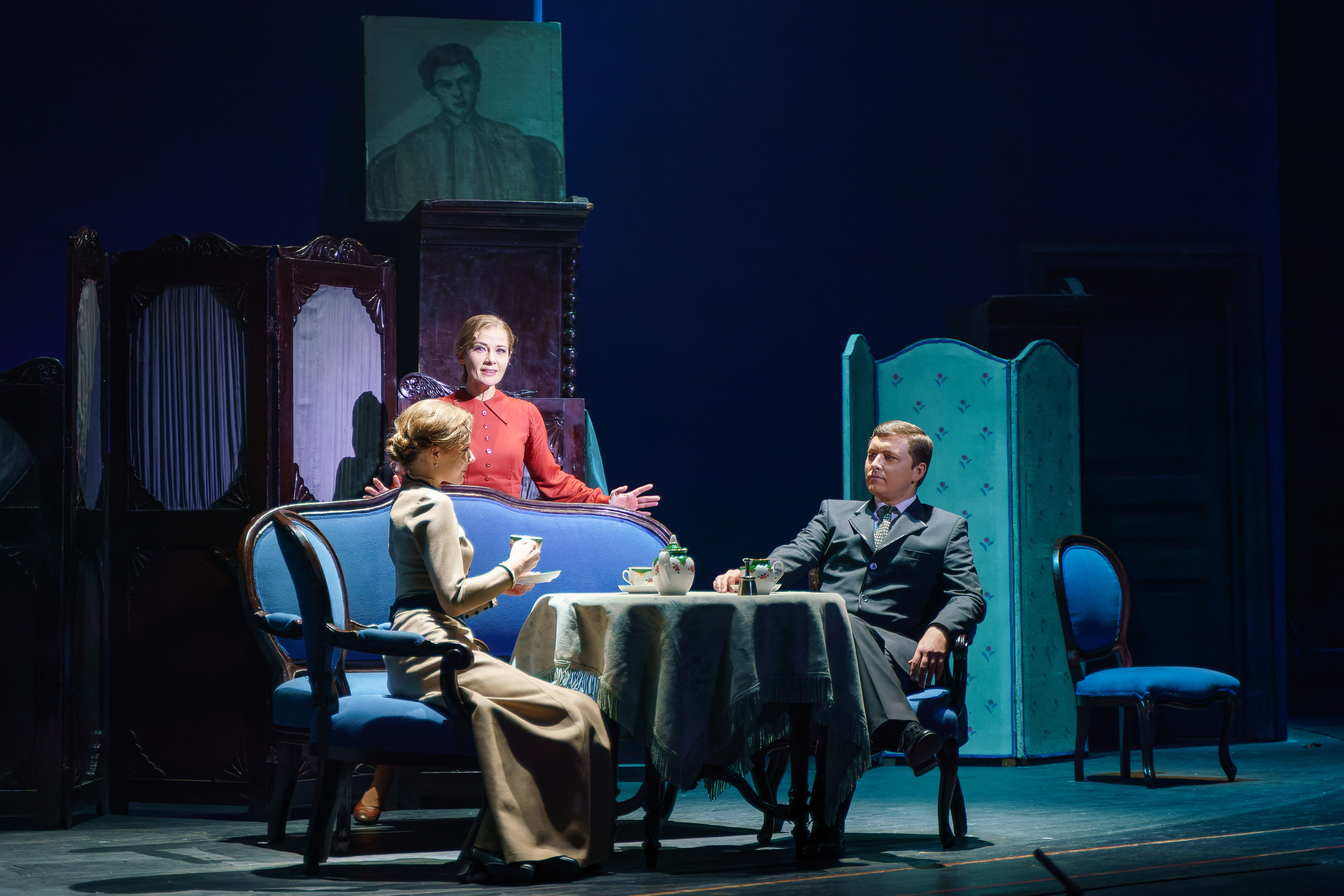 МХАТ Горького: Розовое платье Пресс показ 7 октября 2021 года. Сайт фотографа Сергея Абрамова