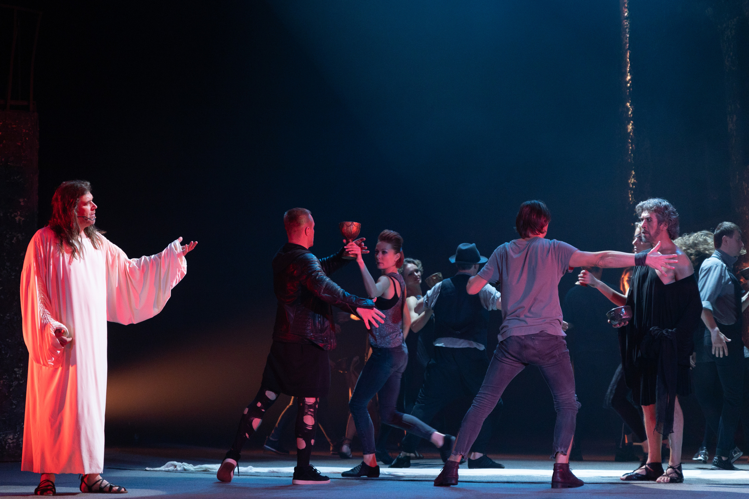 Театр Моссовета: Иисус Христос — Супервезда: 30 лет на сцене. Сайт фотографа Сергея Абрамова