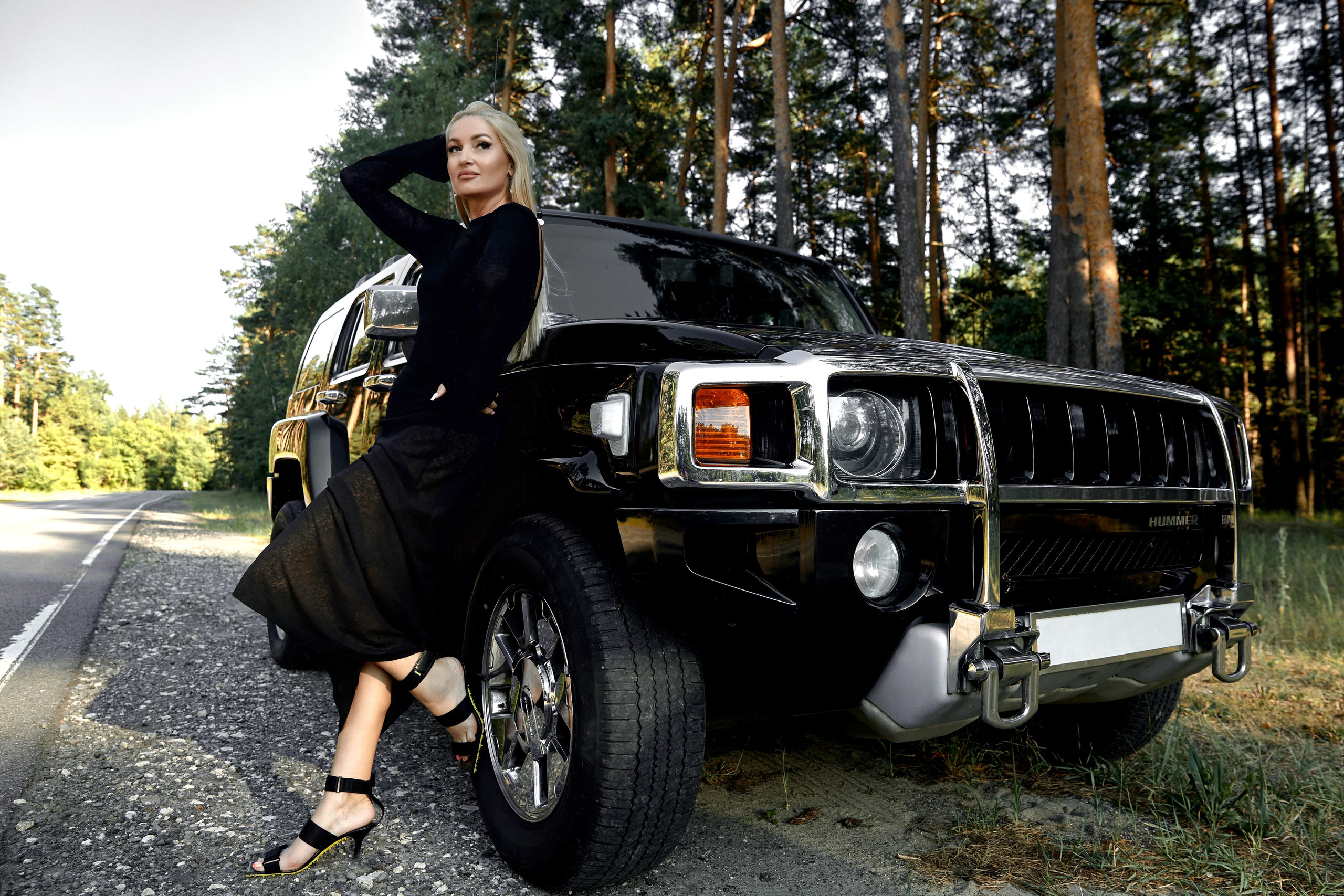 Надежда «Hummer». Фотограф Александр Казин