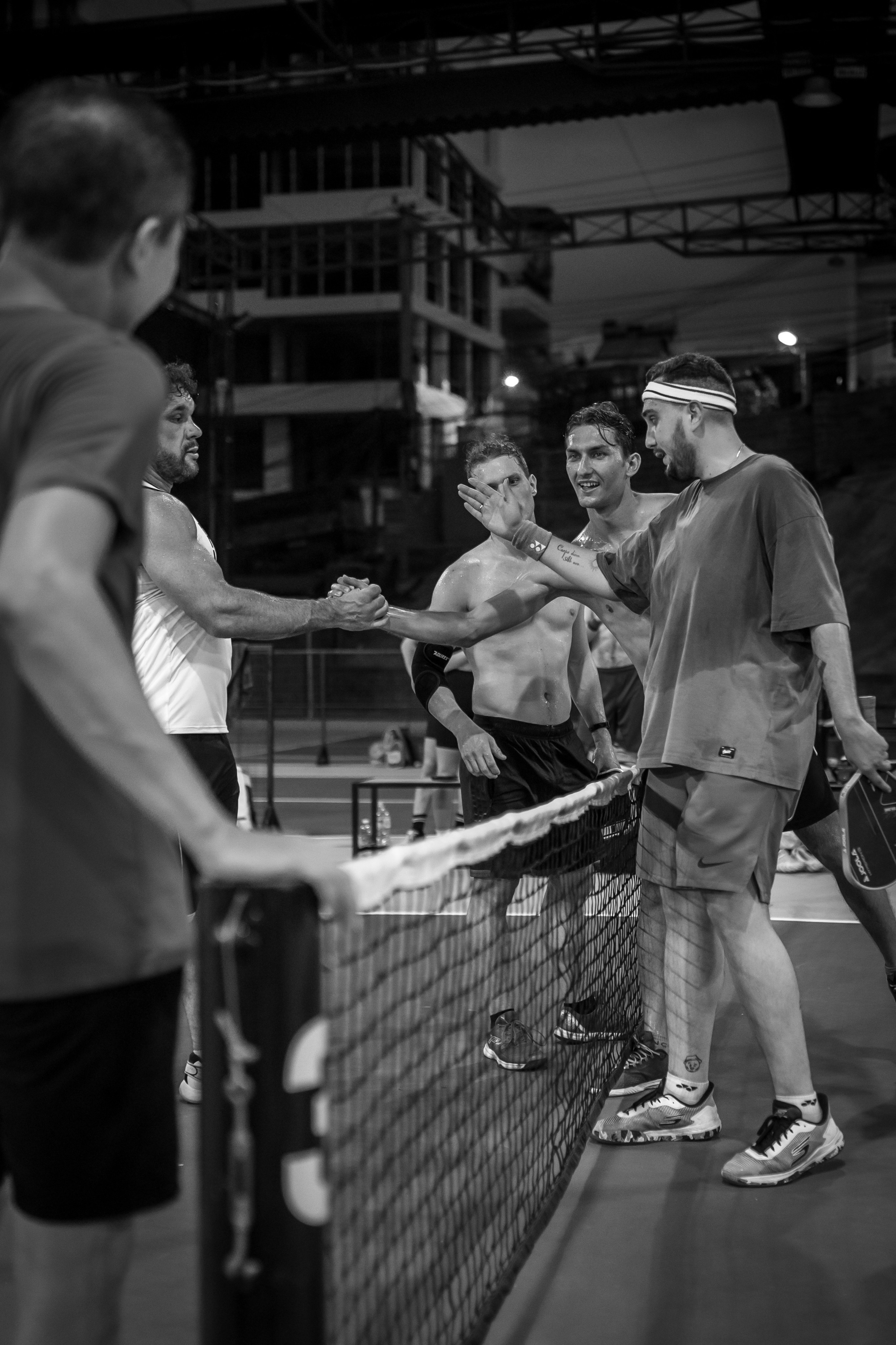 Турнир Pickleball. Твой фотограф — Полосатый кот