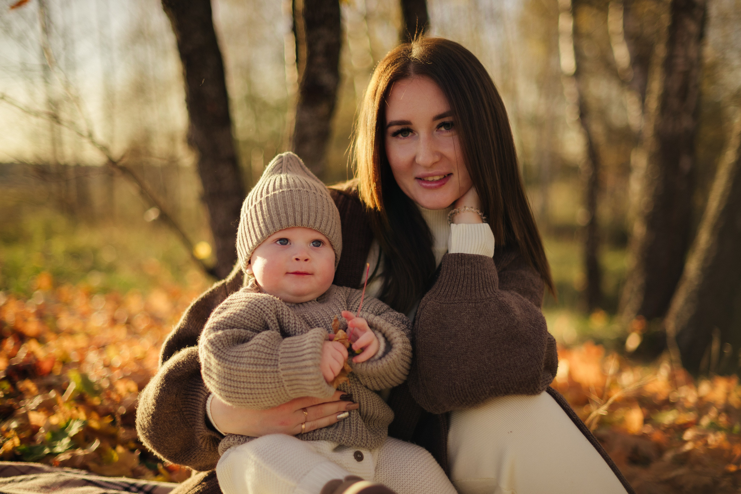 Мамочки осенью. Семейный и детский фотограф в Щелково Алена Дробот