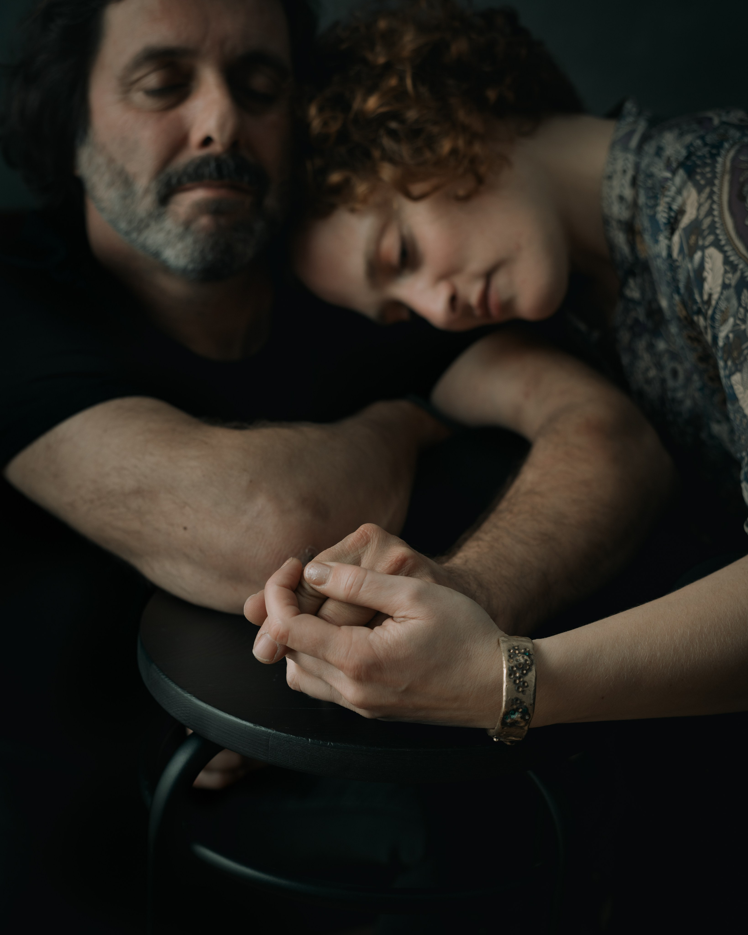 ANA and PEDRO. Studio. Anastasiia Antoniuk portrait, family and couple photographer, Portugal