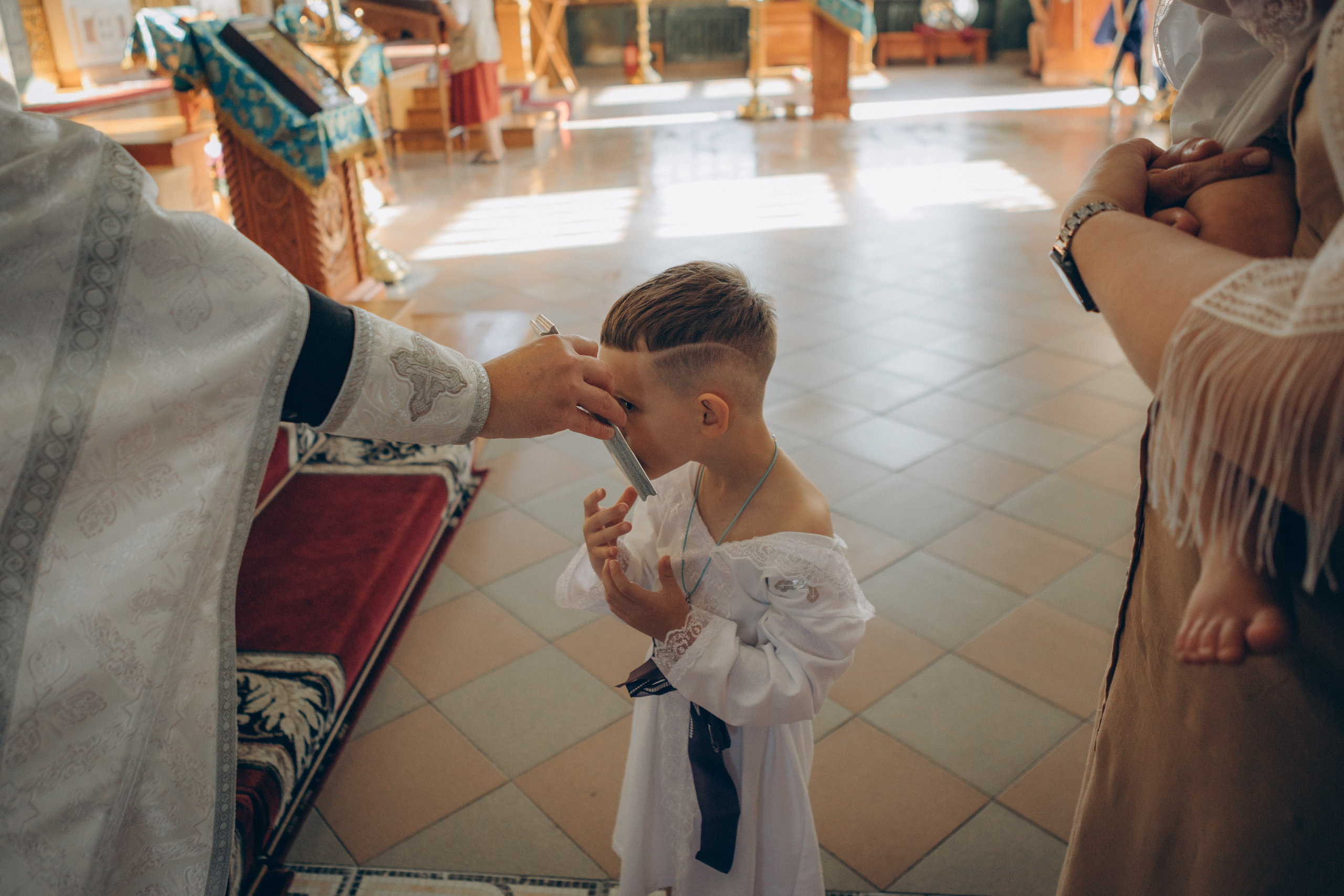 Крещение Николая и Даниила. Семейный фотограф и фотограф на роды в Ростове-на-Дону Мухина Виктория