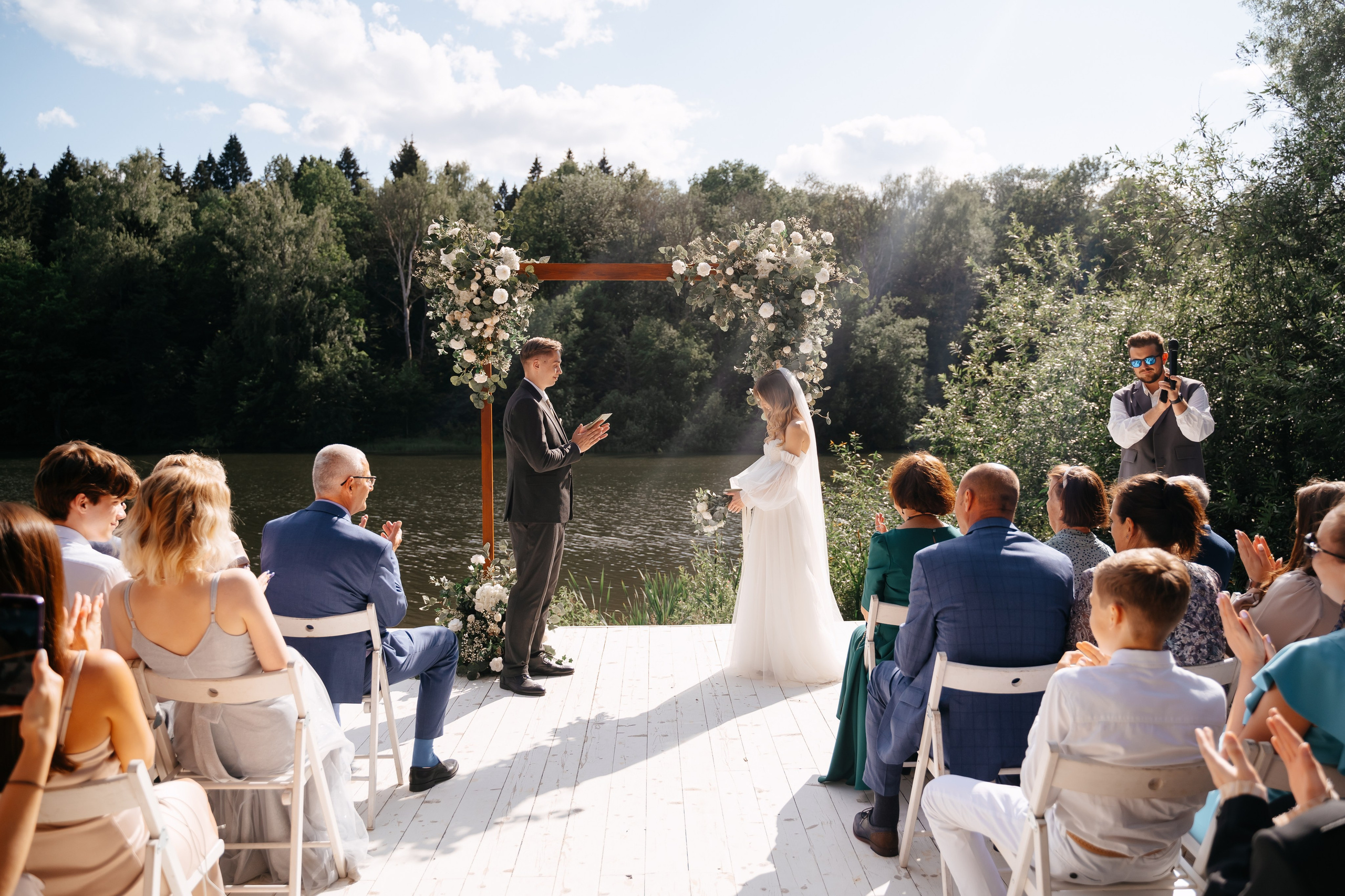 Свадьба загородом в Москве