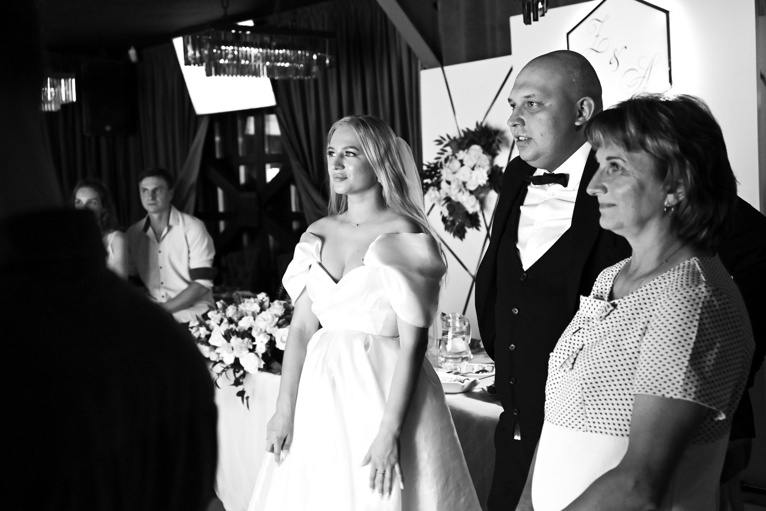 Black and white film. <3