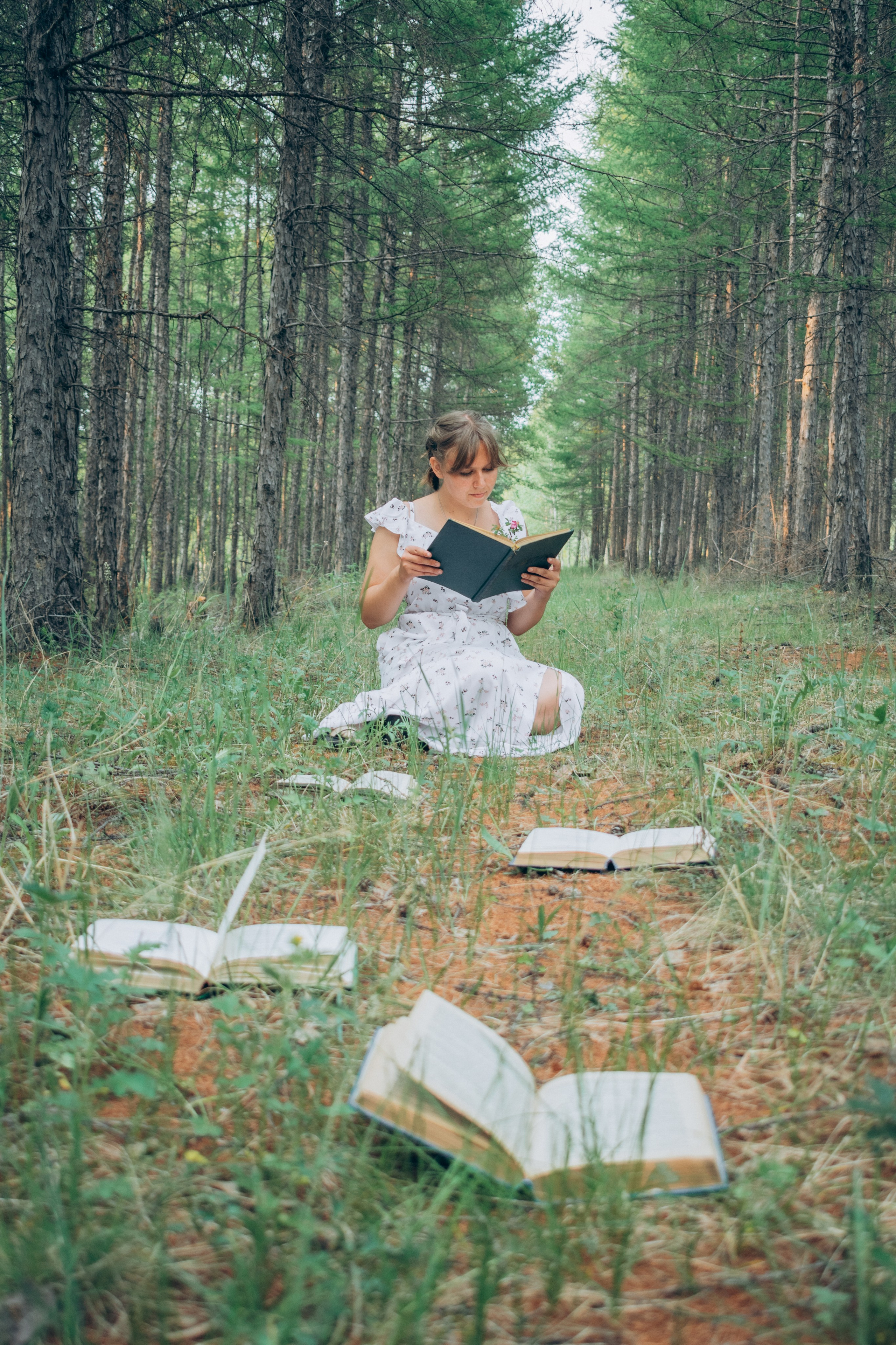 Книжная фотосессия. Дарья. Фотограф. Шелопугино, Забайкальский край