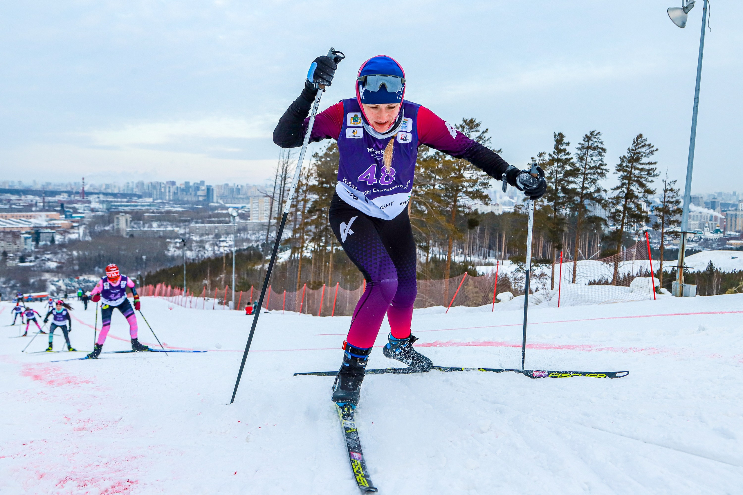 Лыжные гонки. Спортивный и репортажный фотограф в Екатеринбурге Пустовая Аделя