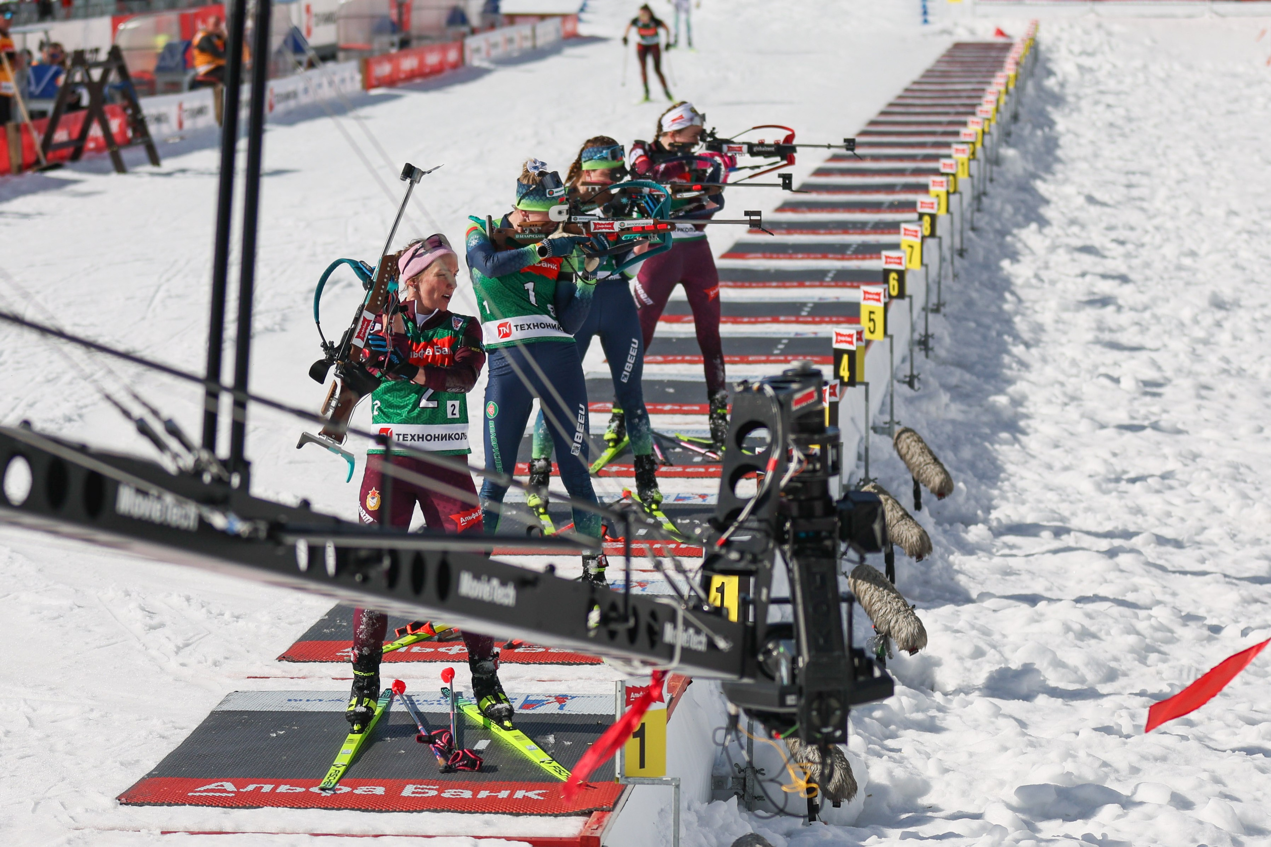 Биатлон Эстафета