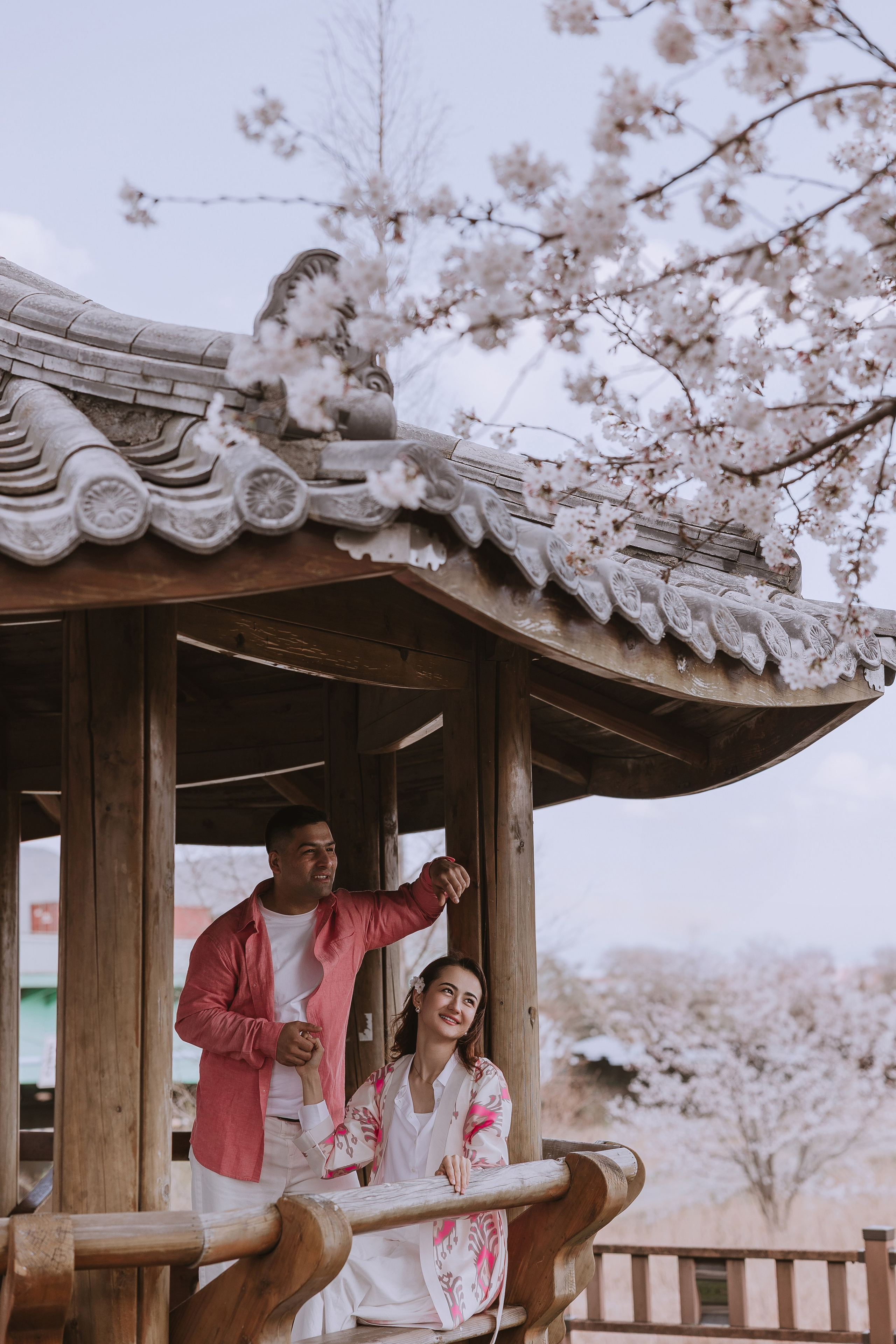 Романтическая прогулка в Пусане в сакуре. ВАШ ФОТОГРАФ В ПУСАНЕ (Южная Корея) Александра Ануфрий