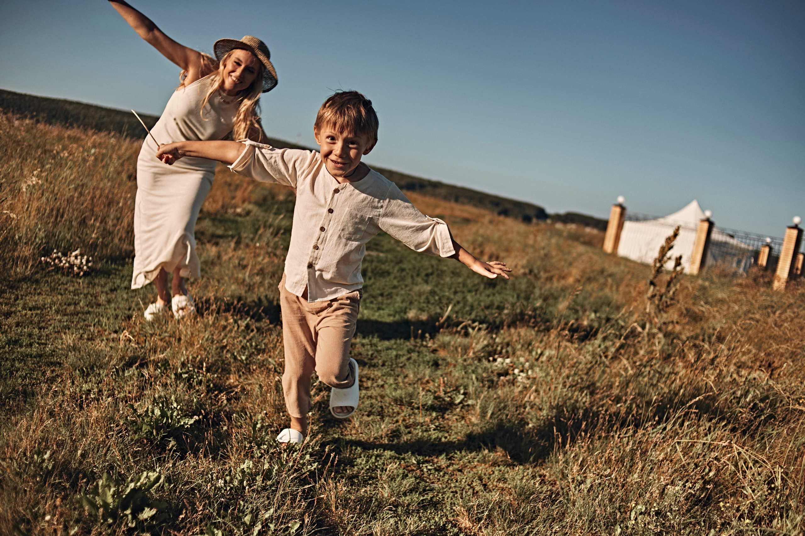 Оля с сыном. Главная