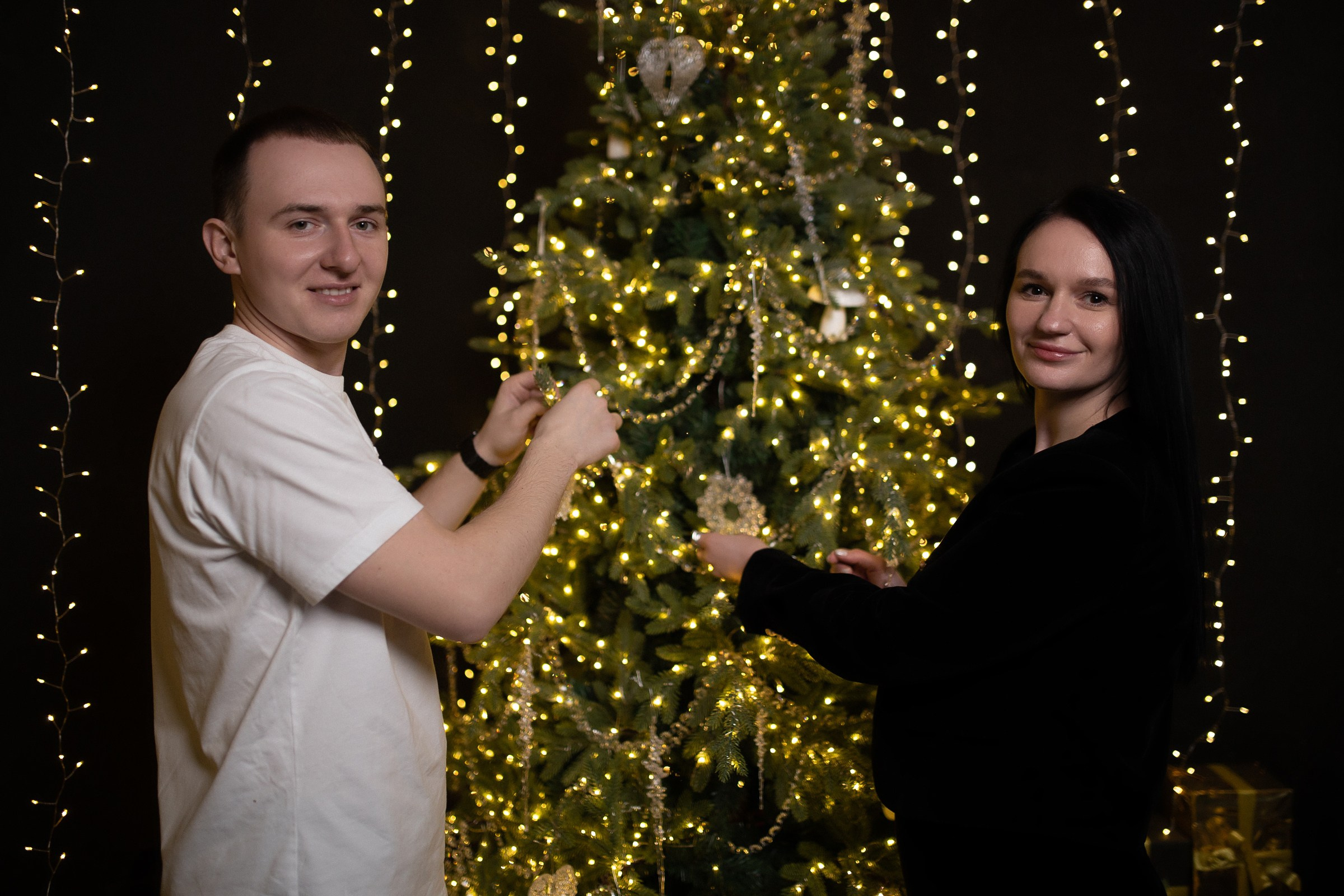 Новогодние съемки