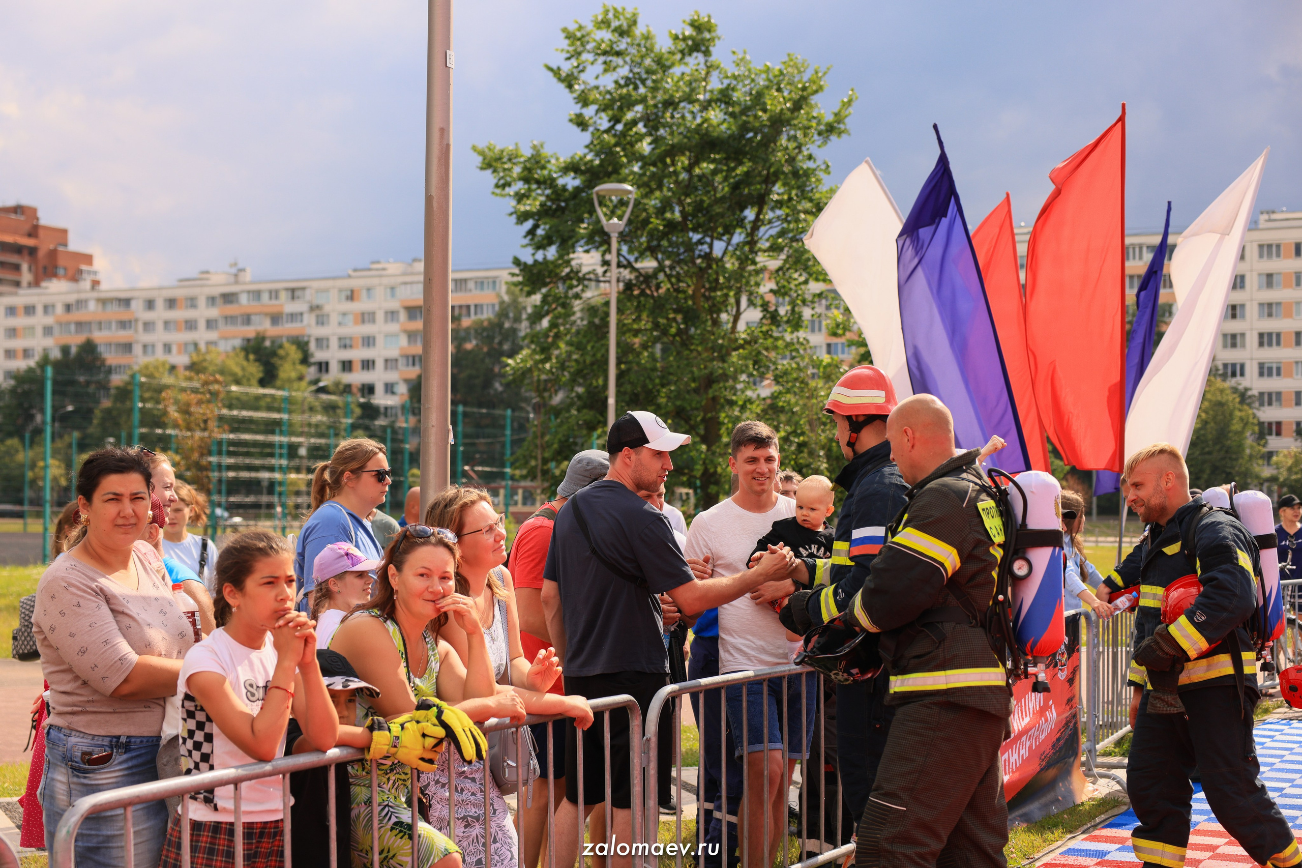 Сильнейший пожарный. Фотограф Александр Заломаев