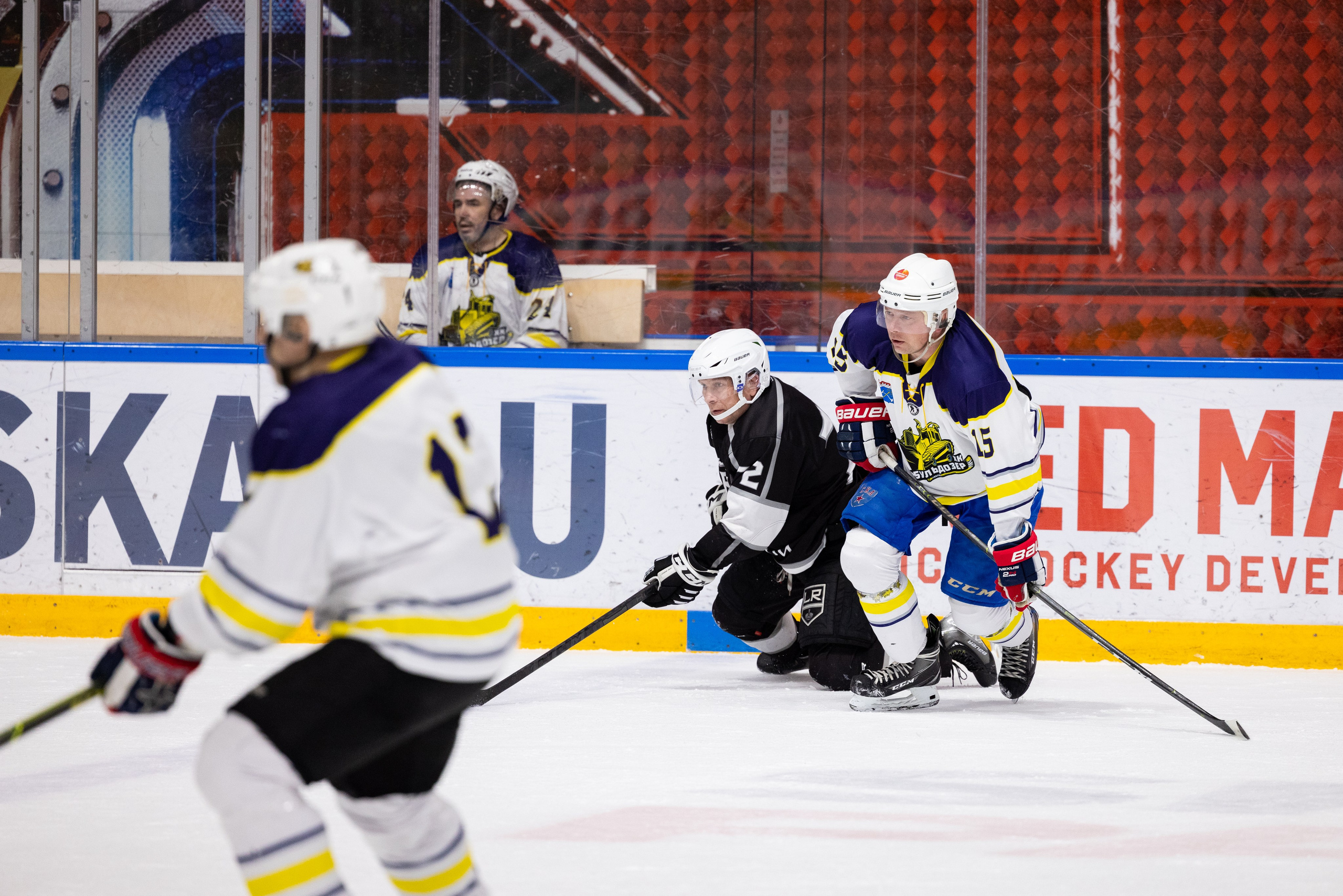 Бульдозер vs. LR-строй. Фотограф Александр Заломаев