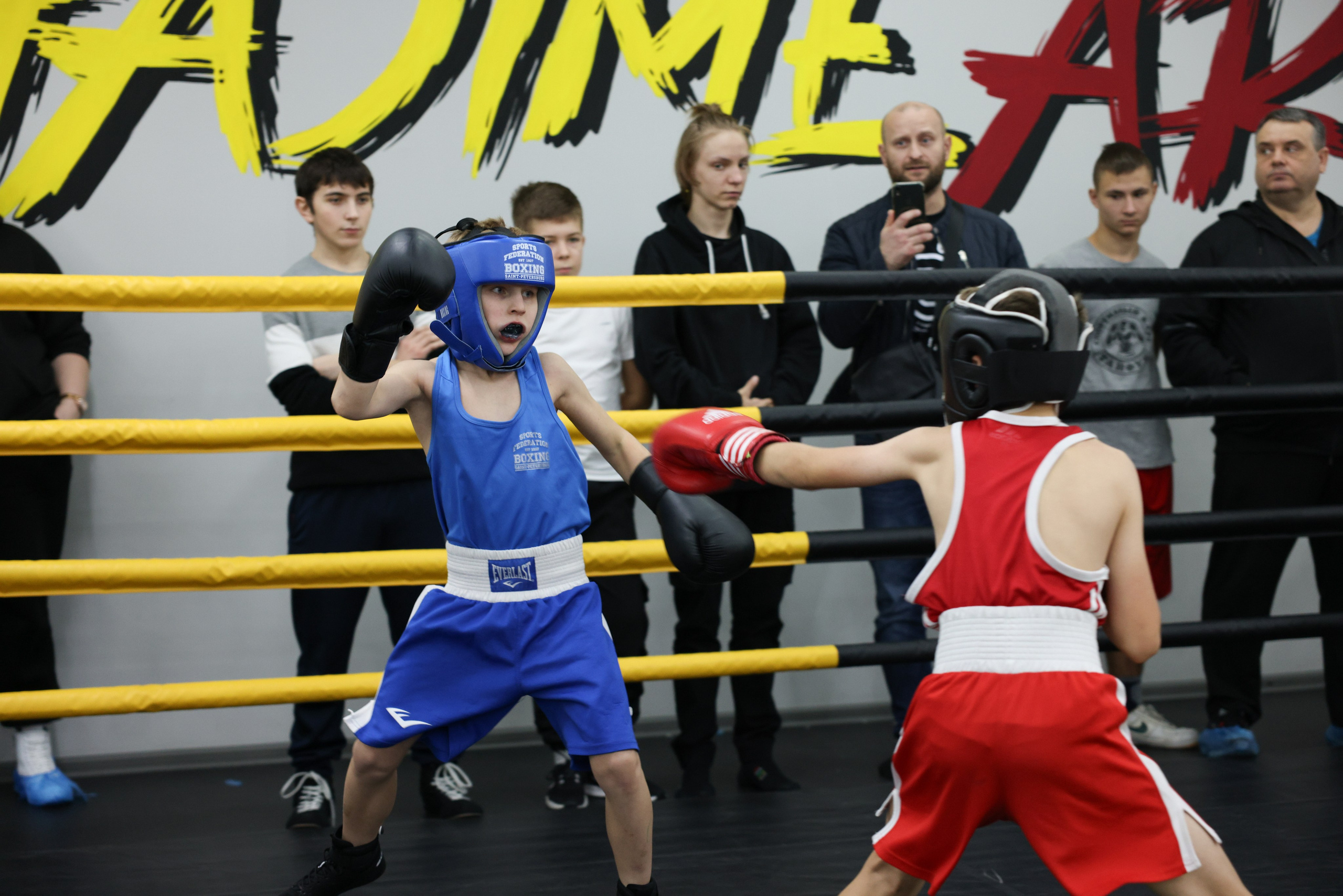 Открытый ринг «кубок ООО «ТЭК НеваСпецТяж». Фотограф Александр Заломаев