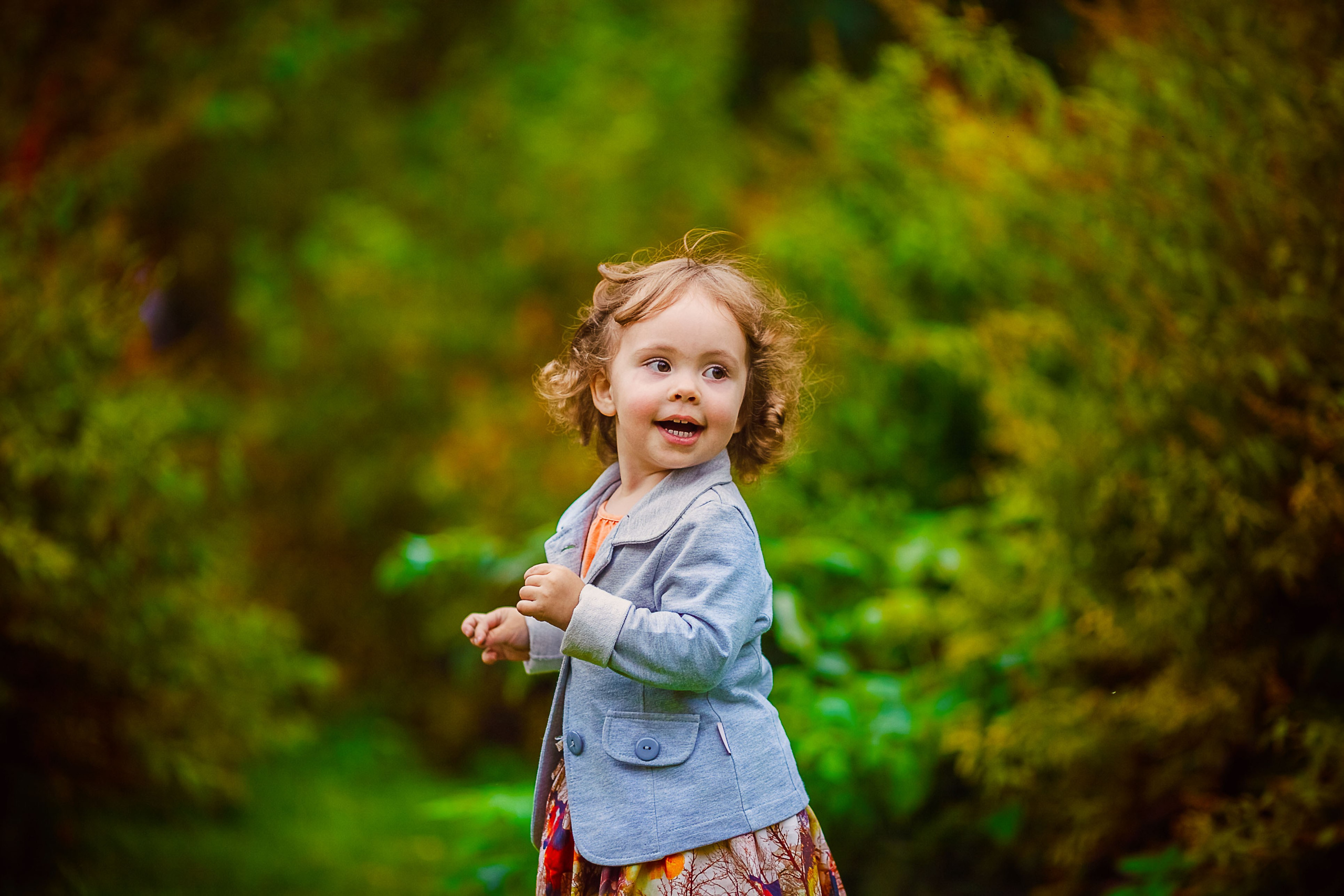 профессиональные фото детей в парке Екатеринбург