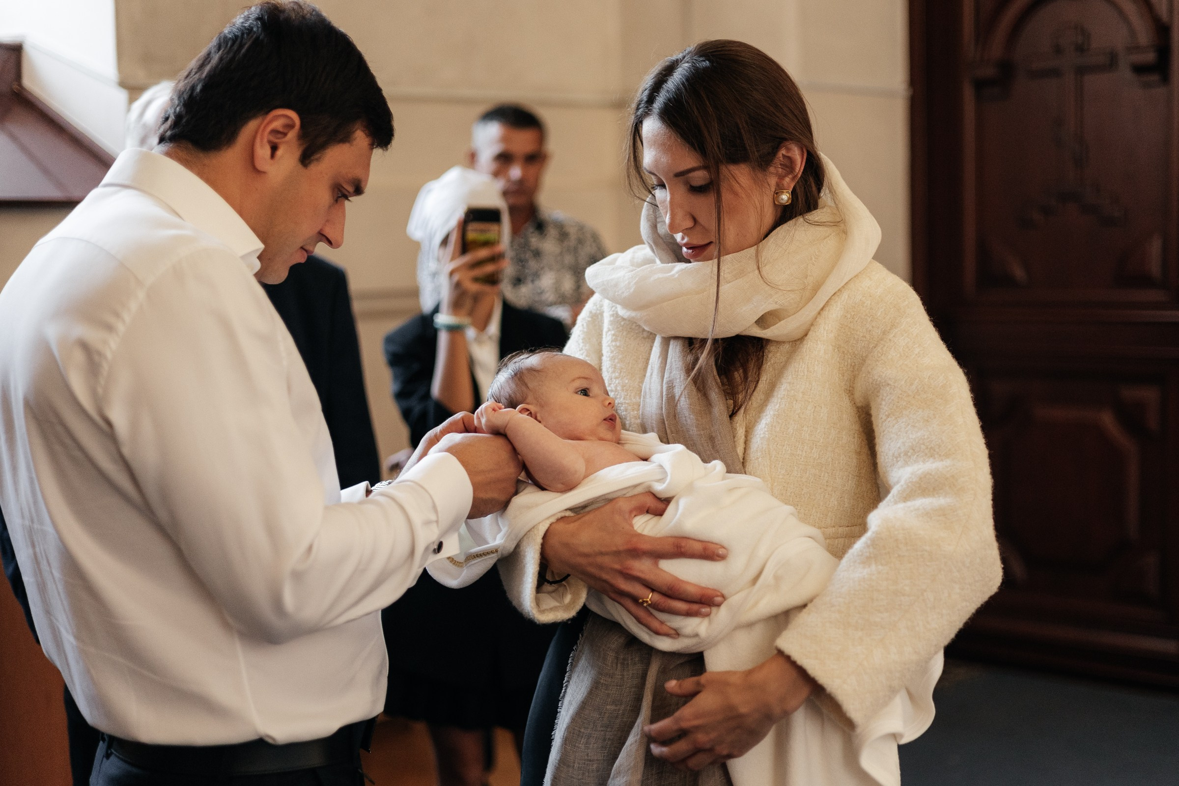 Фотосьемка крещения. Семейный фотограф в Краснодаре Нина Курнявко