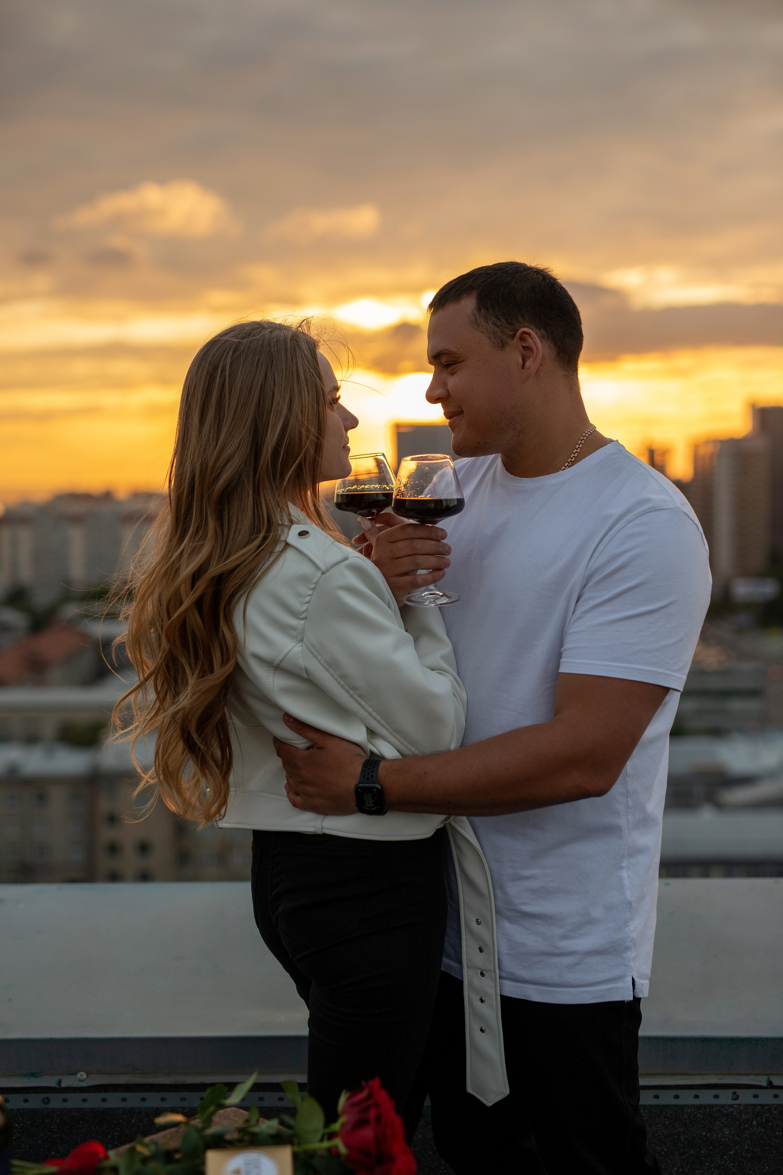 Свидание на крыше. Таня Давтян фотограф в Новосибирске