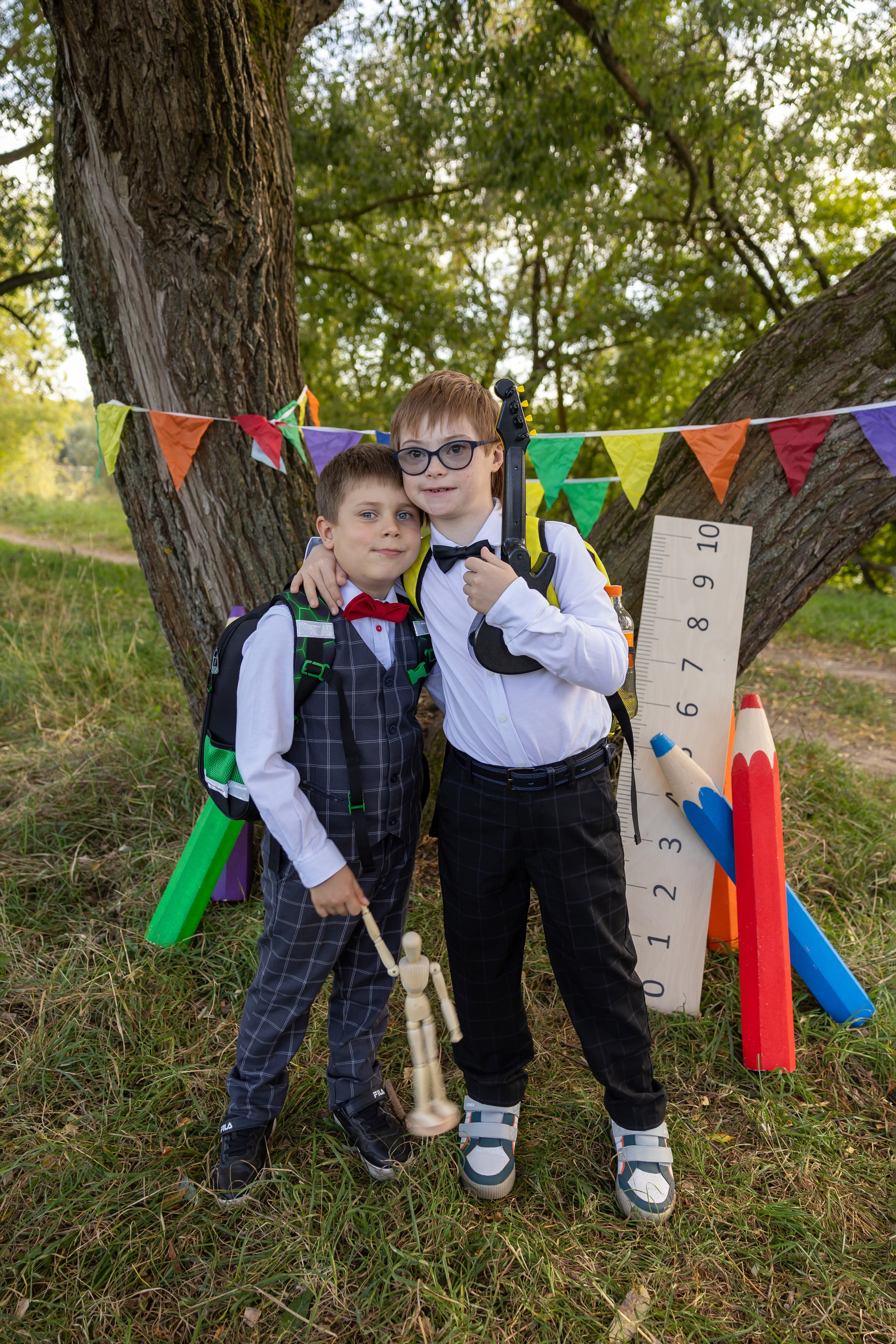 Братья Ярослав и Тимофей (1 и 2 класс). Фотограф в Серпухове Наталья Руденко