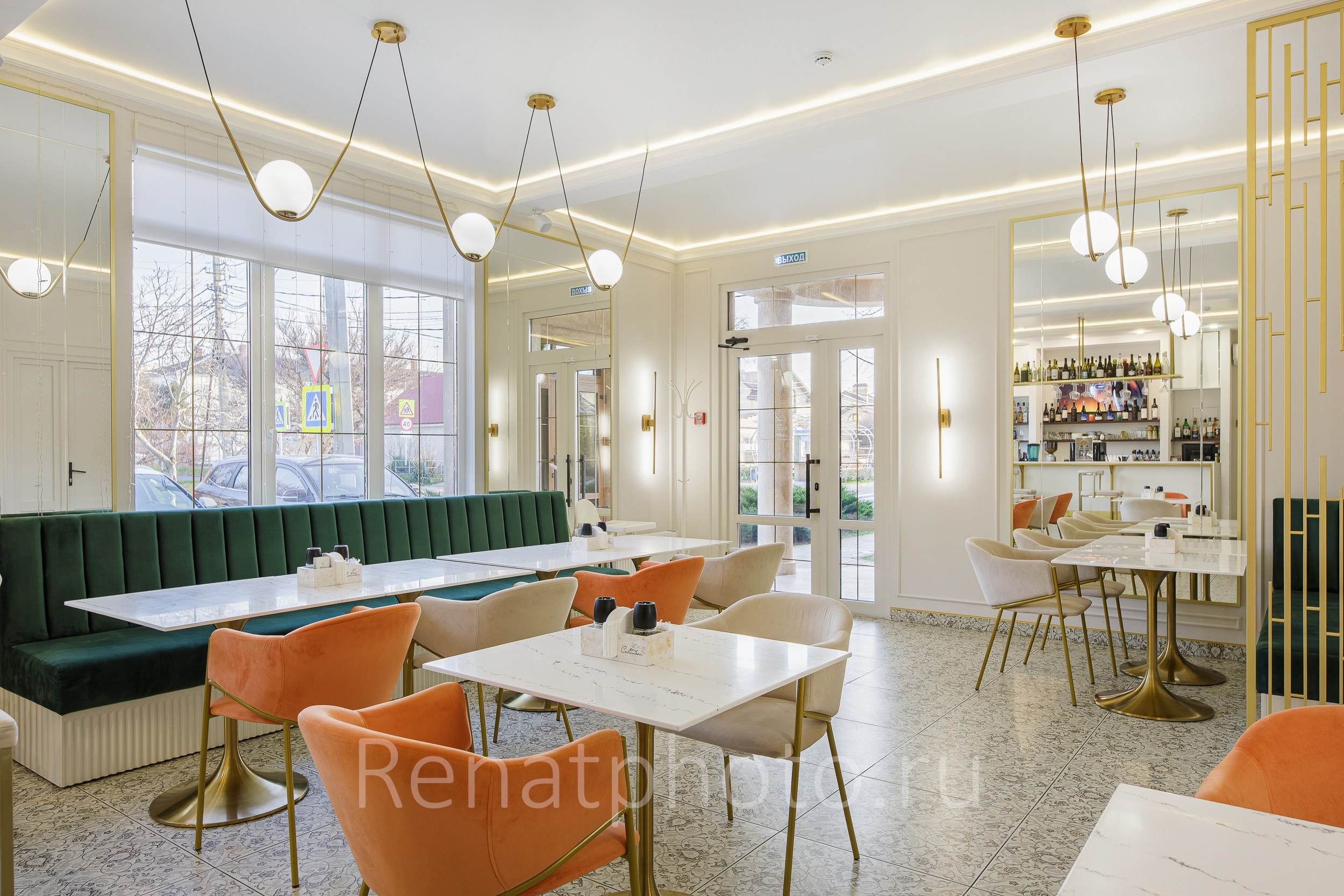 Отель «Вилла». Профессиональная фотосъёмка интерьеров, предметная фотосессия еды для меню г. Анапа