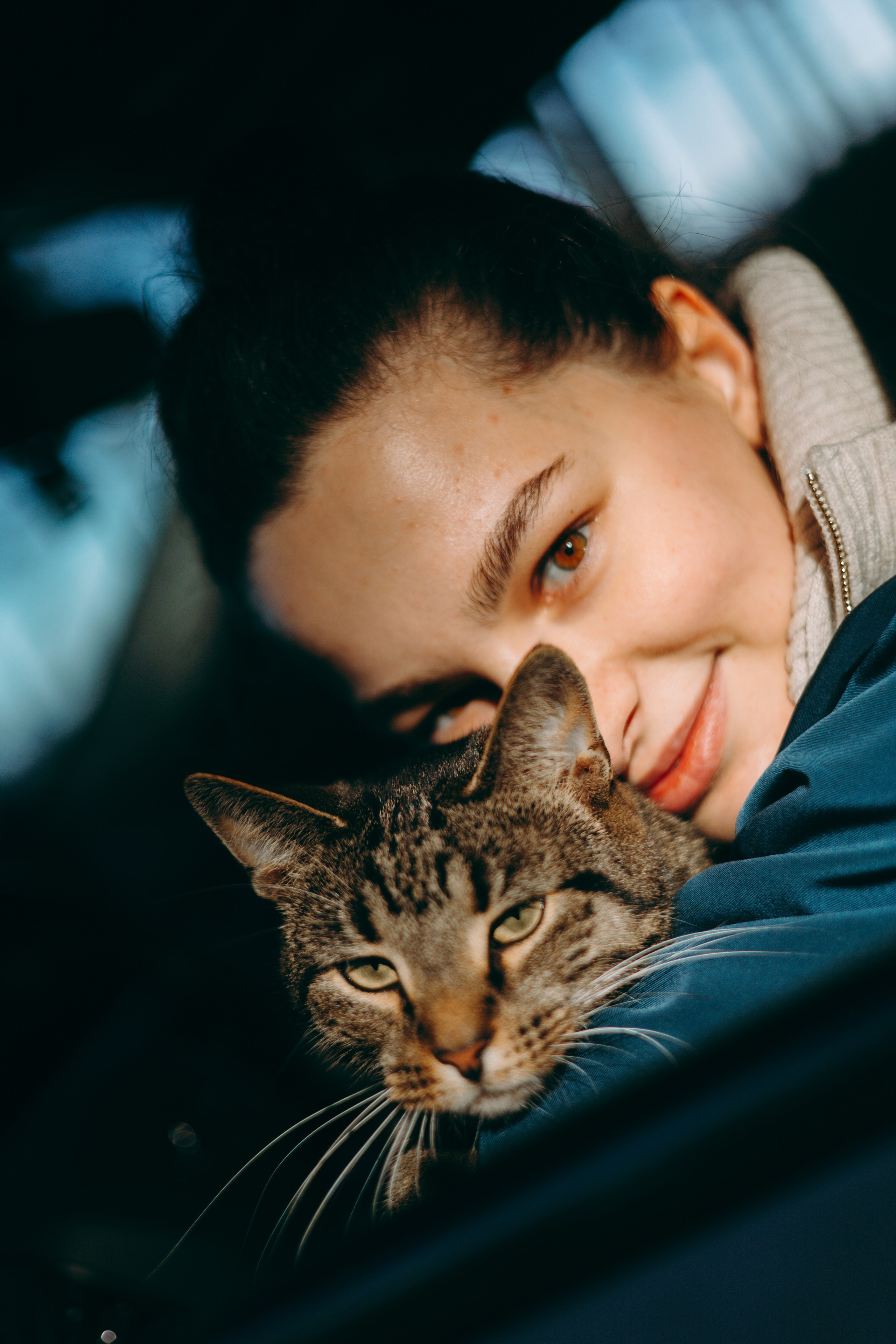 Настя & Айрис. Их глаза-как два огонька в ночи. Фотограф — анималист •love-story•|Санкт-Петербург