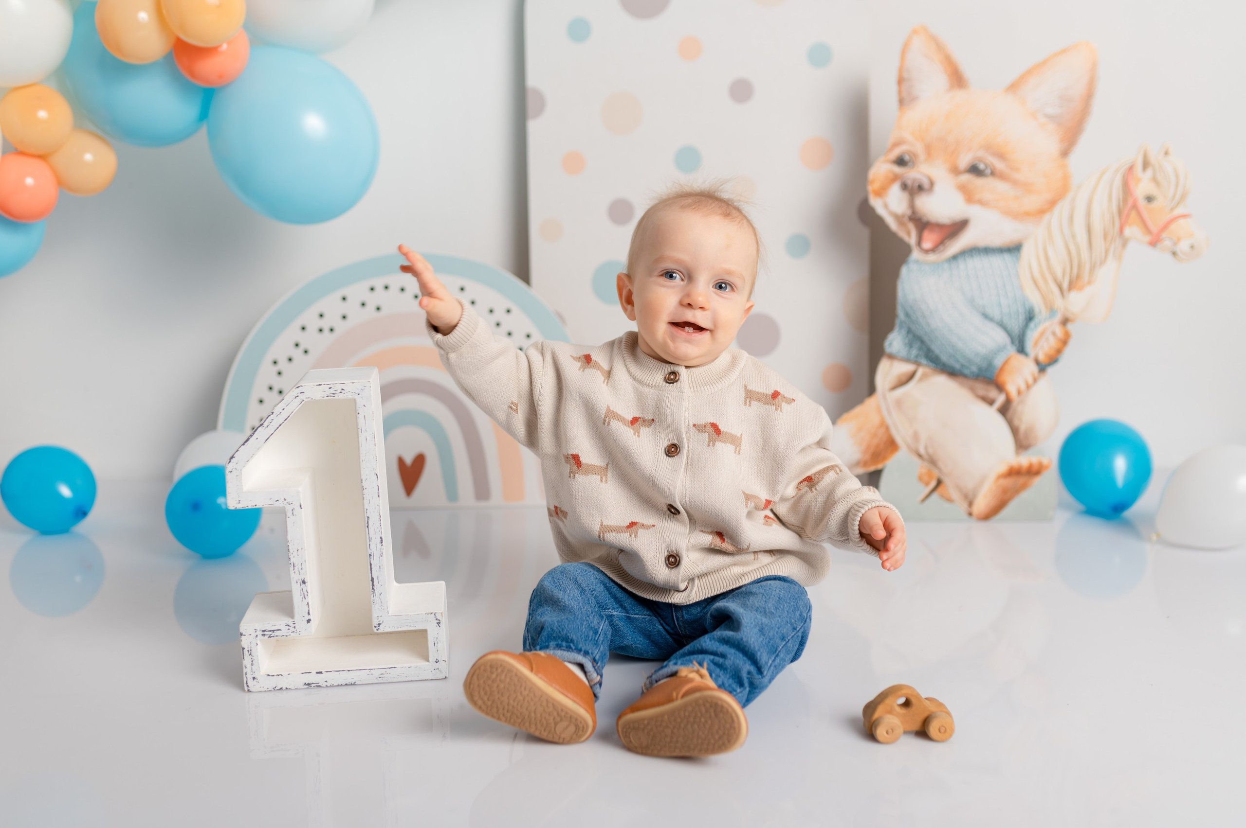 Первый годик. Детский фотограф в городе Жуковский Алиса Коробанова