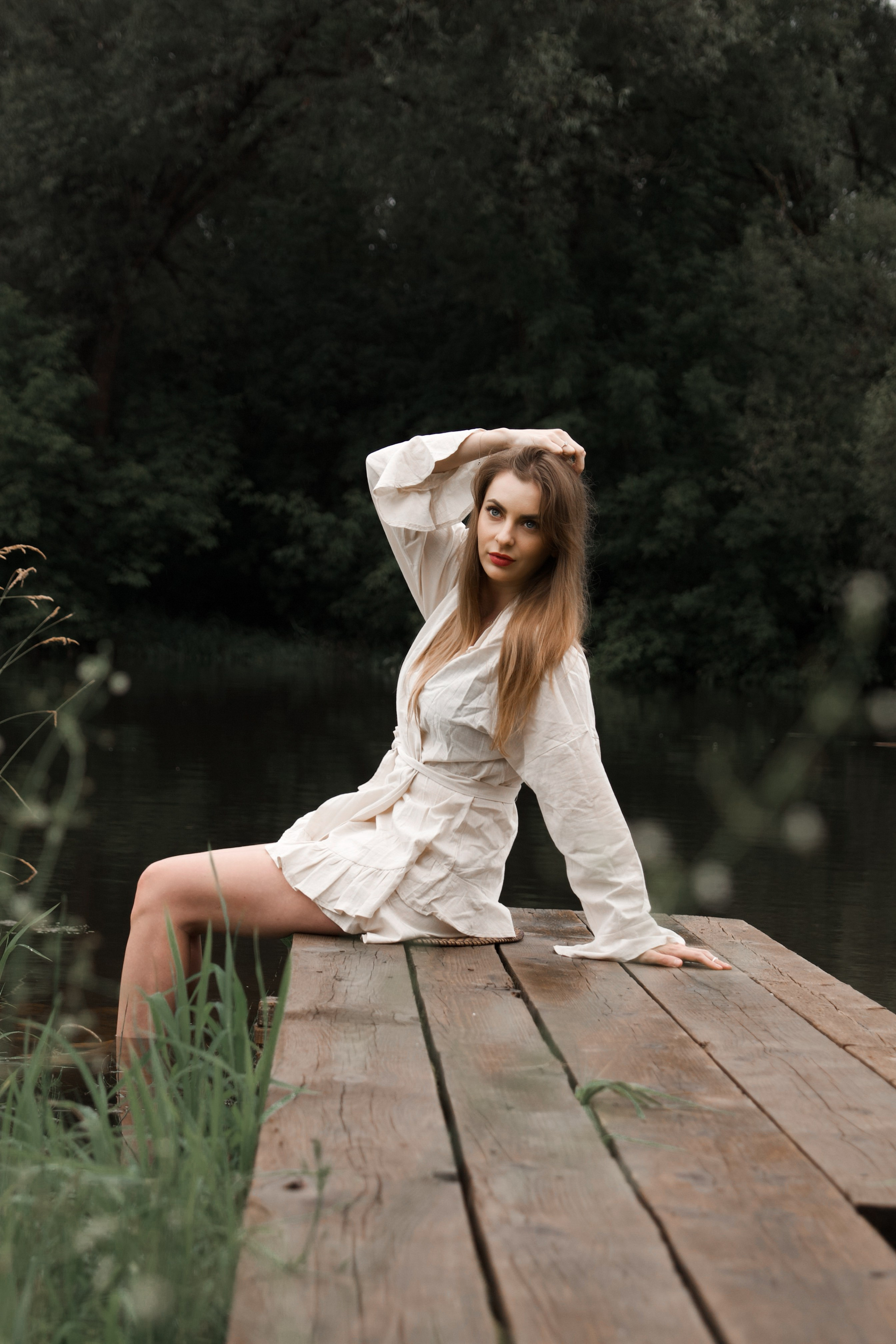 Настенька и река. Фотограф Ирина Воробьева