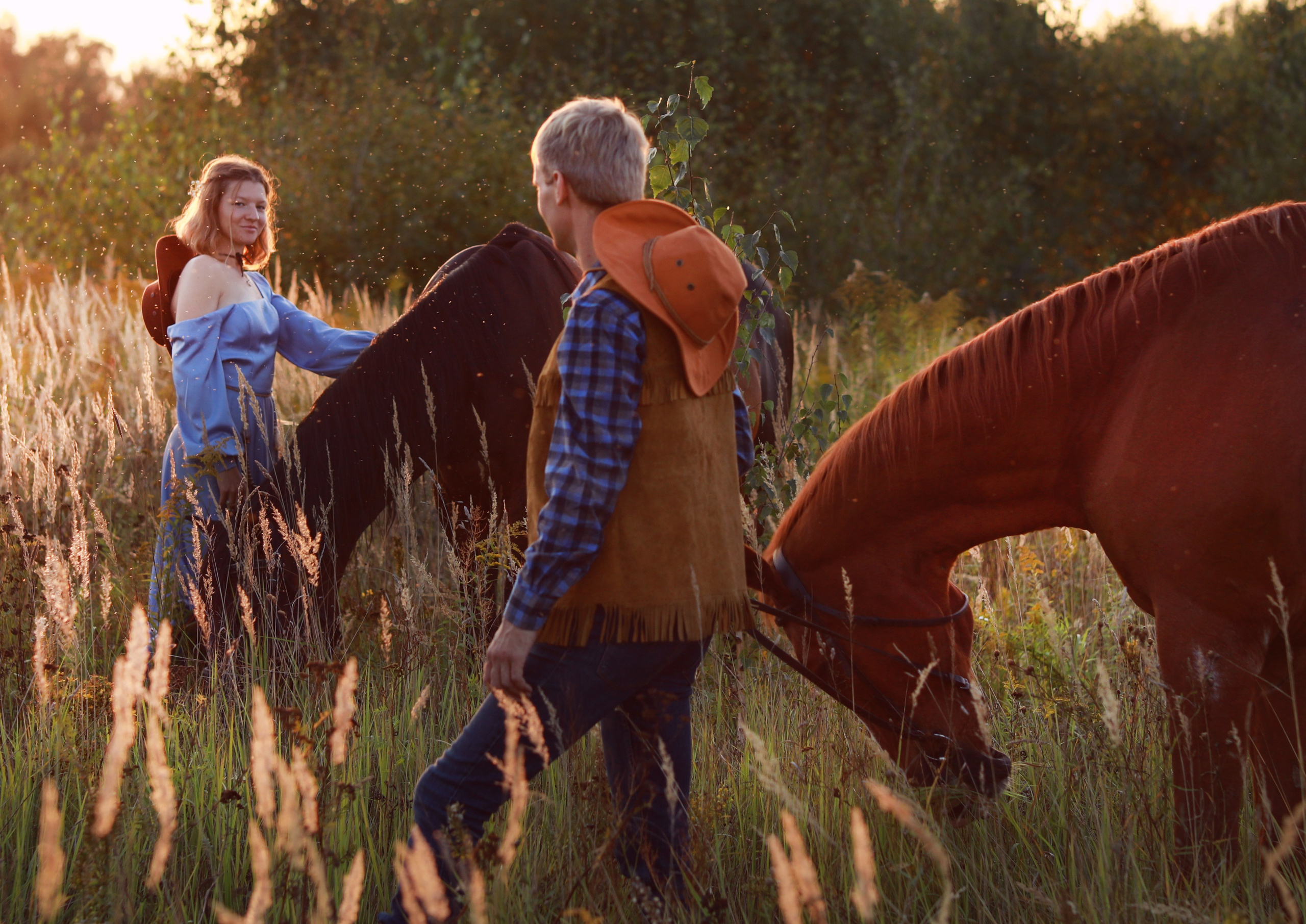 Семейная, love-story с лошадьми. Фотосессия с лошадьми