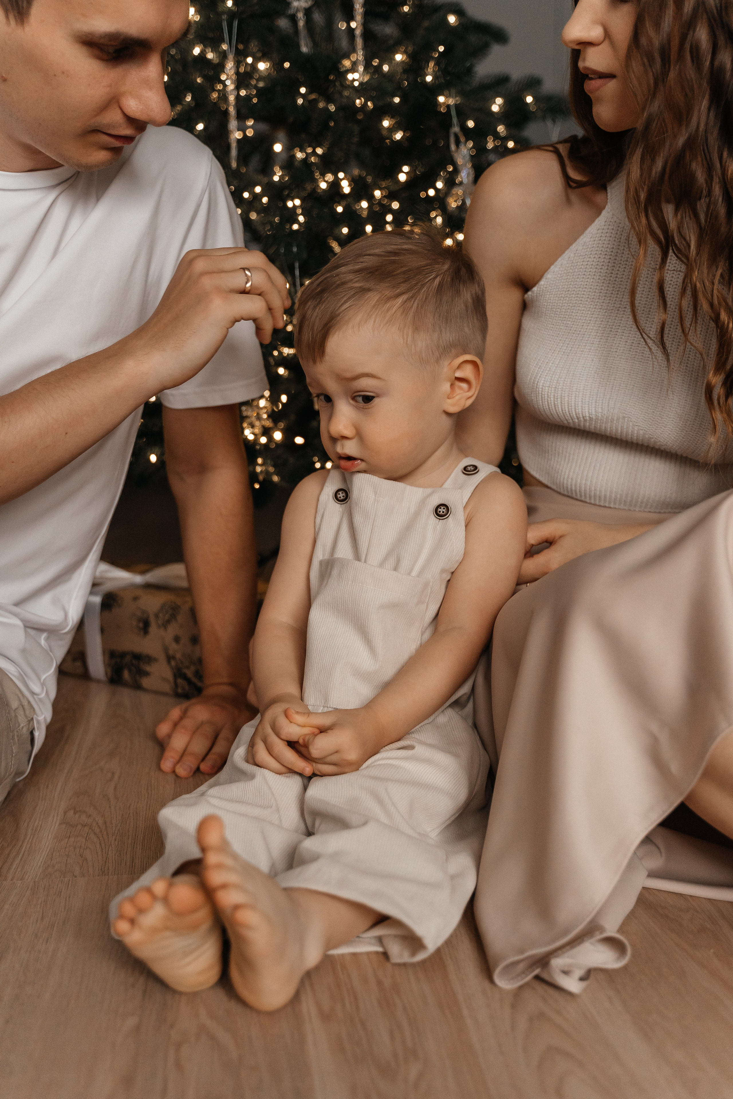 Вадим, Юля и Мирон. Волик Мария