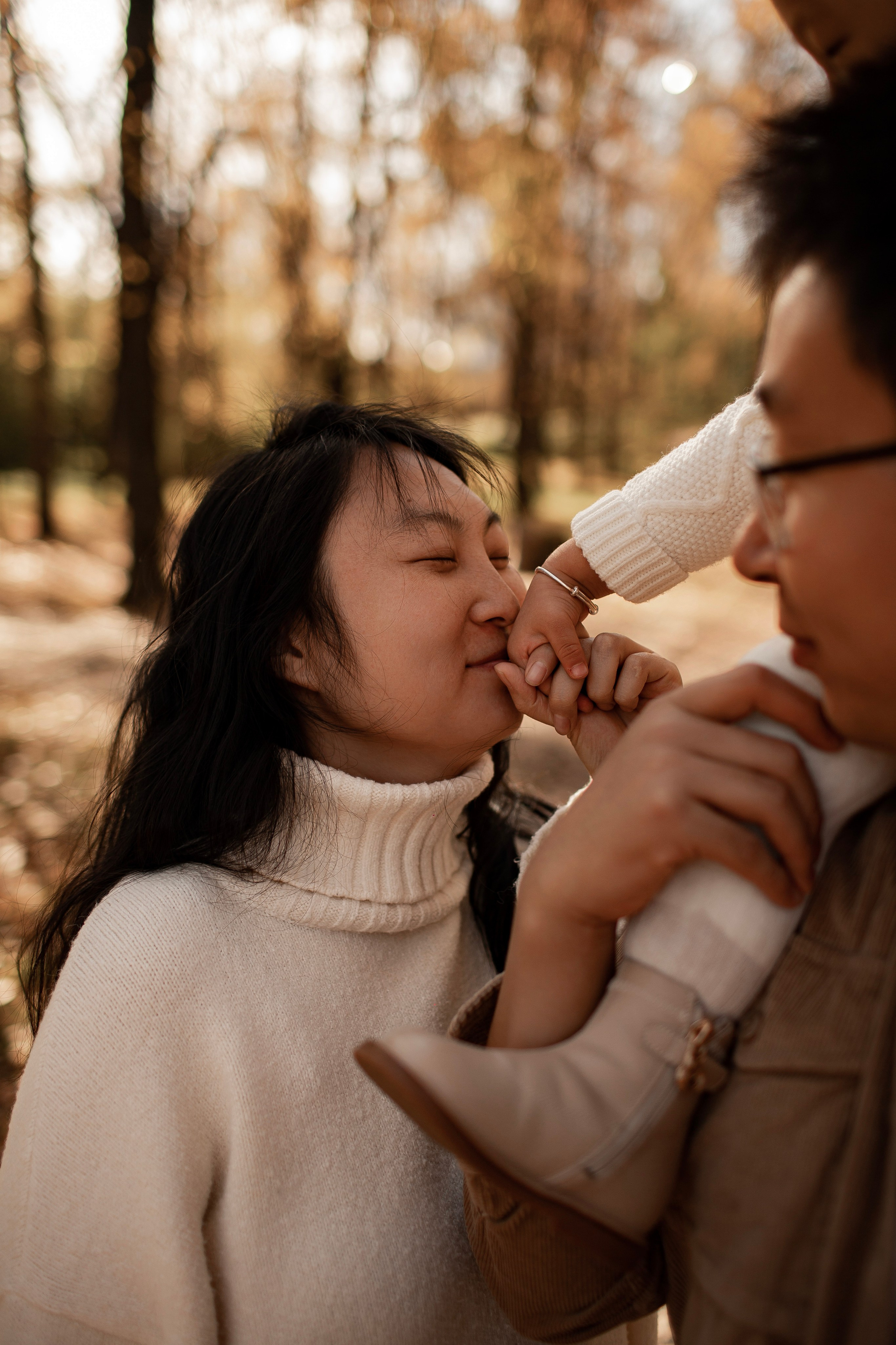 Осень в Харитоновском парке. Семейная съемка — это красивый способ признаться своей семье в любви