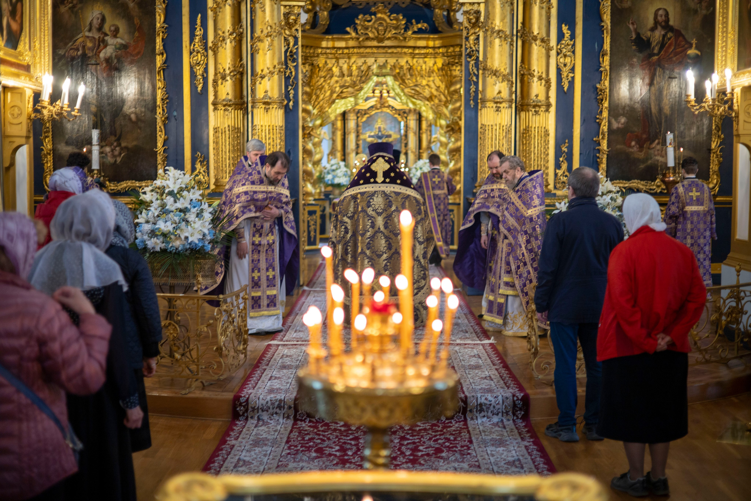 ВЕЛИКИЙ ЧЕТВЕРГ. ВОСПОМИНАНИЕ ТАЙНОЙ ВЕЧЕРИ. НИКОЛО-БОГОЯВЛЕНСКИЙ МОРСКОЙ СОБОР