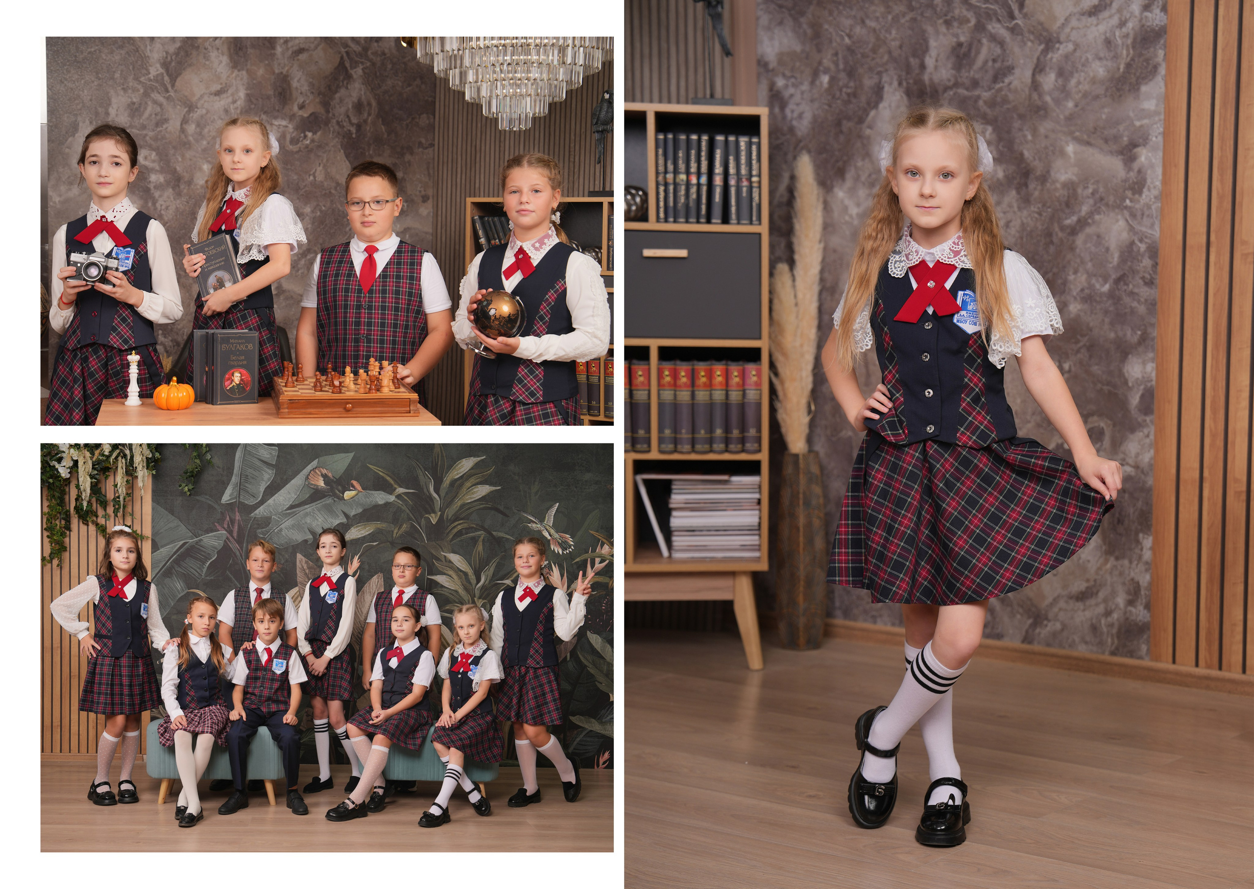 ШКОЛА 30 — 4 «Б» класс. Красивый выпускной альбом в Краснодаре