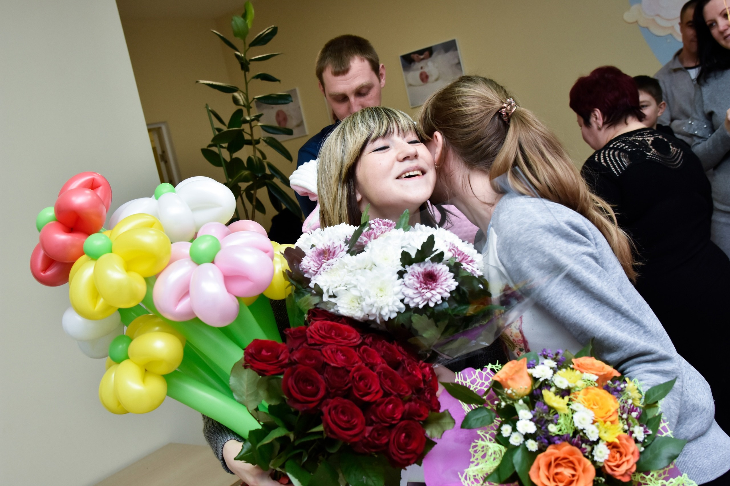 Фотосессия выписки из роддома в Самаре