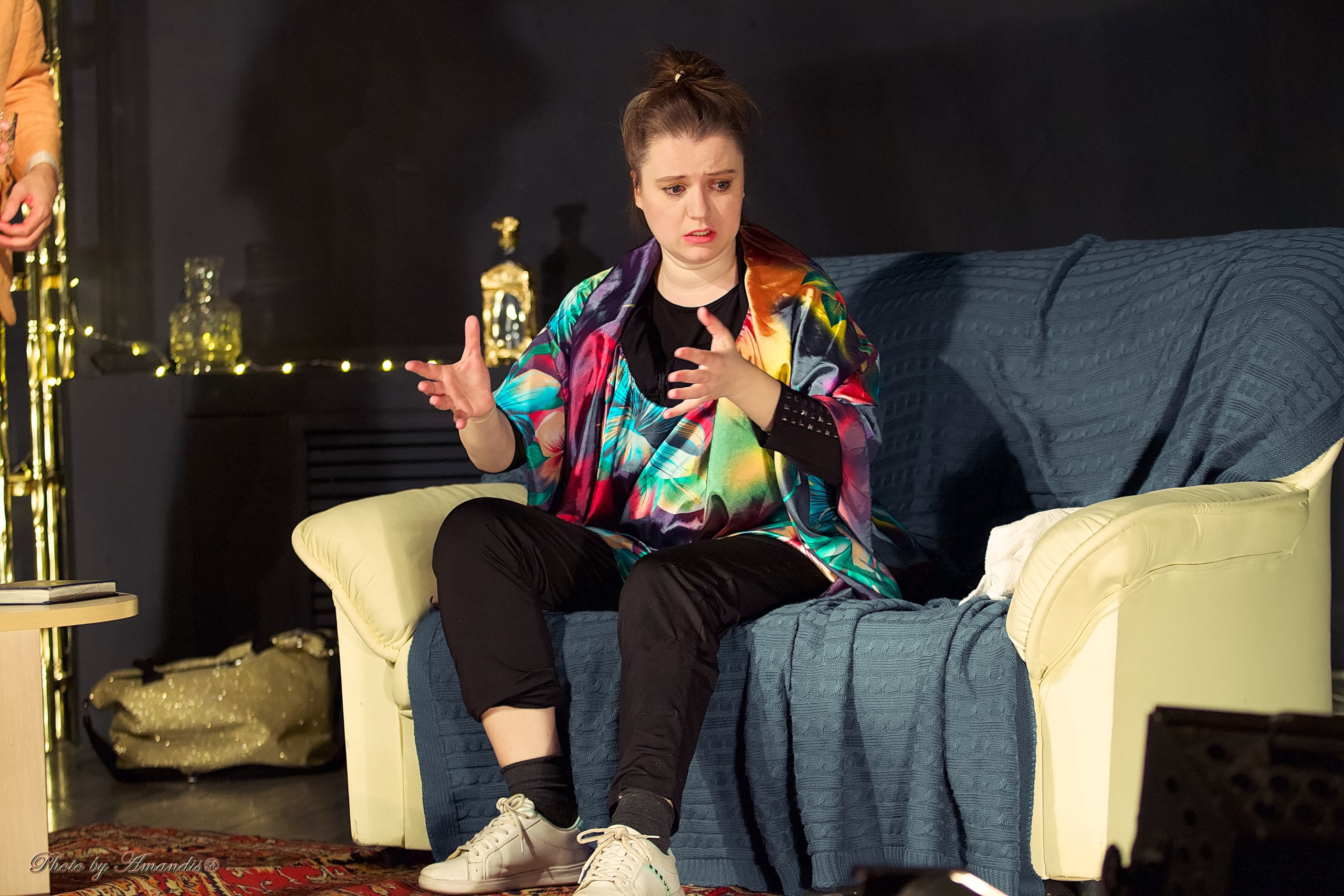 Спектакль «Ужин с дураком». Репортажная съемка в Москве и области. Анималистика