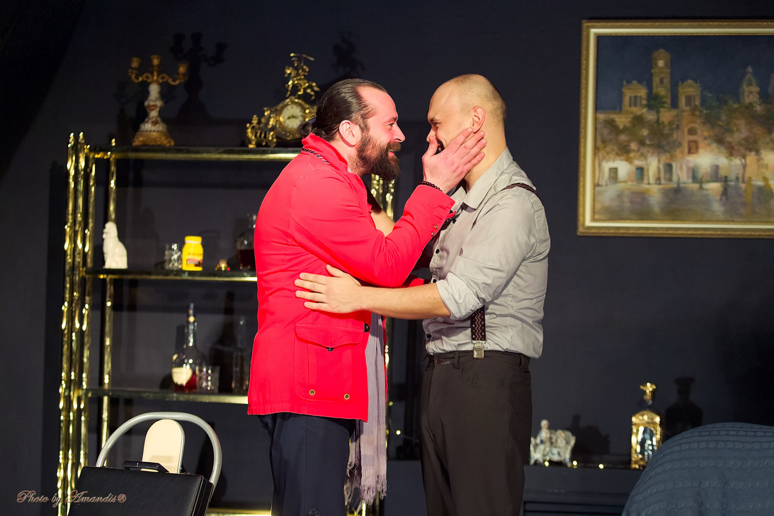 Спектакль «Ужин с дураком». Репортажная съемка в Москве и области. Анималистика