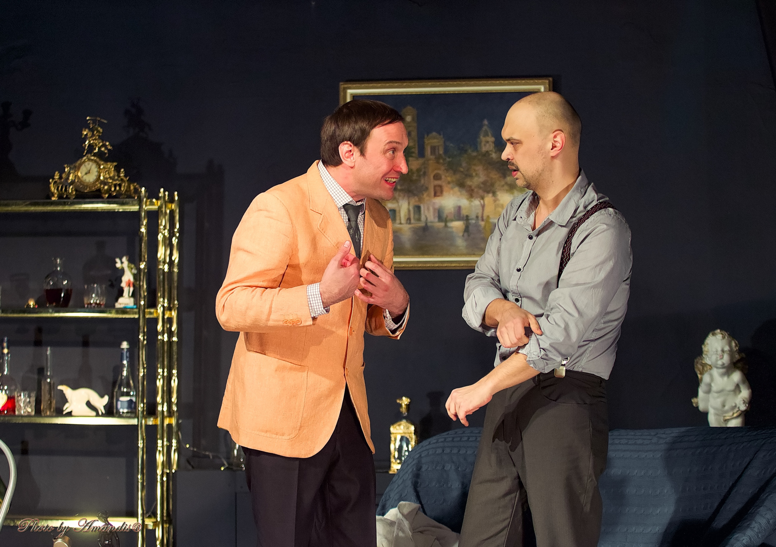 Спектакль «Ужин с дураком». Репортажная съемка в Москве и области. Анималистика