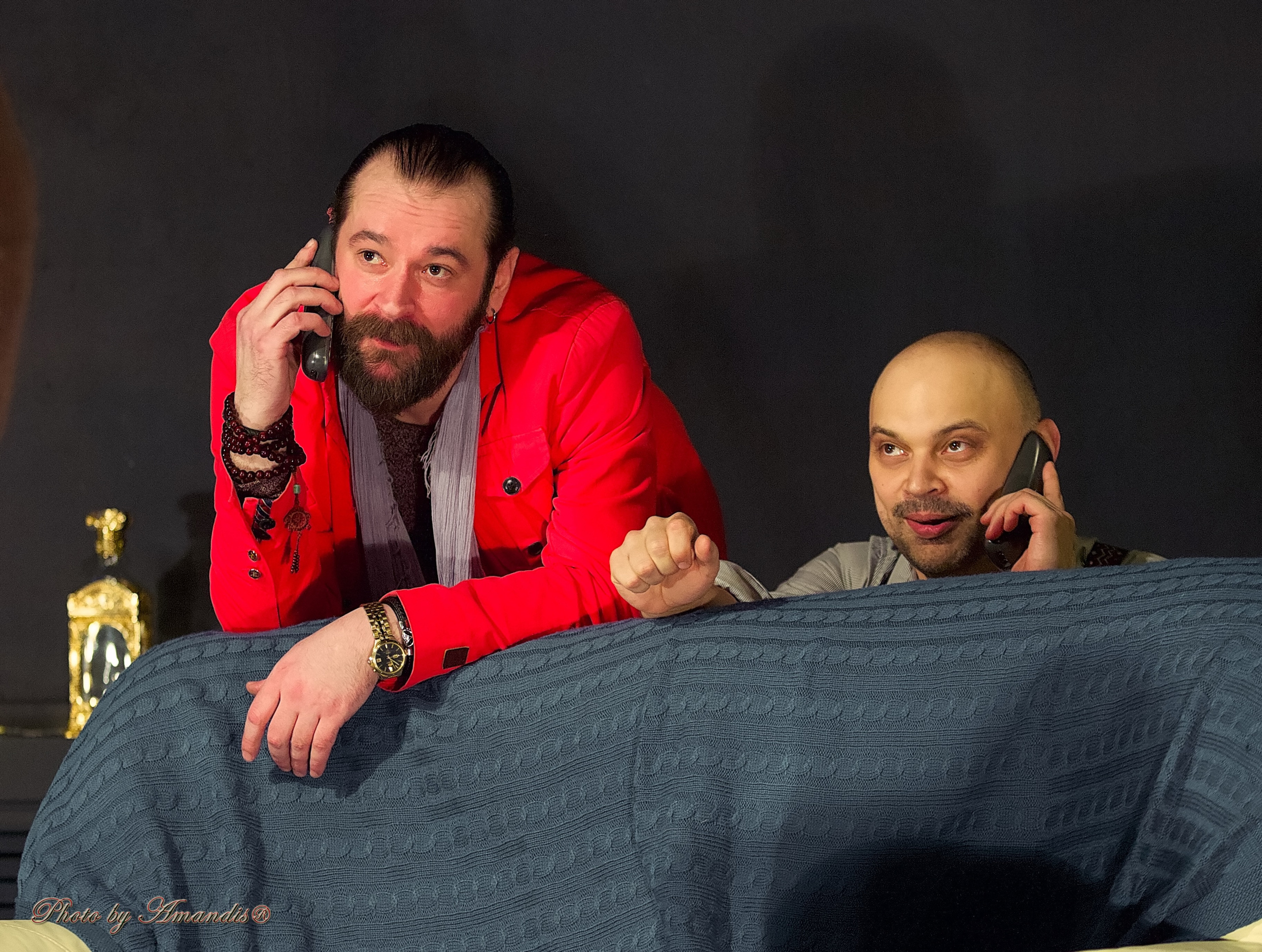 Спектакль «Ужин с дураком». Репортажная съемка в Москве и области. Анималистика