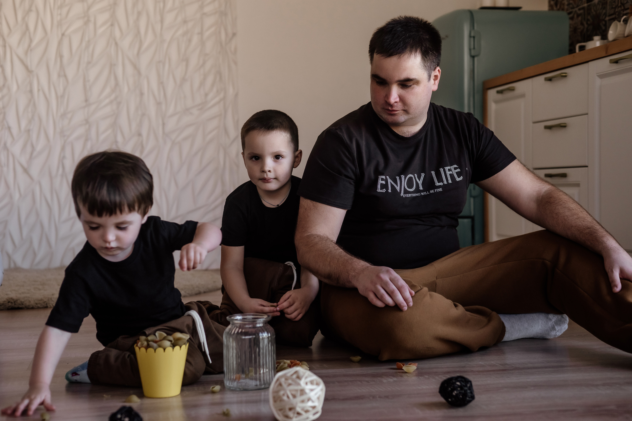 Семья Ежовых. Ольга Плаксина фотограф в Саратове