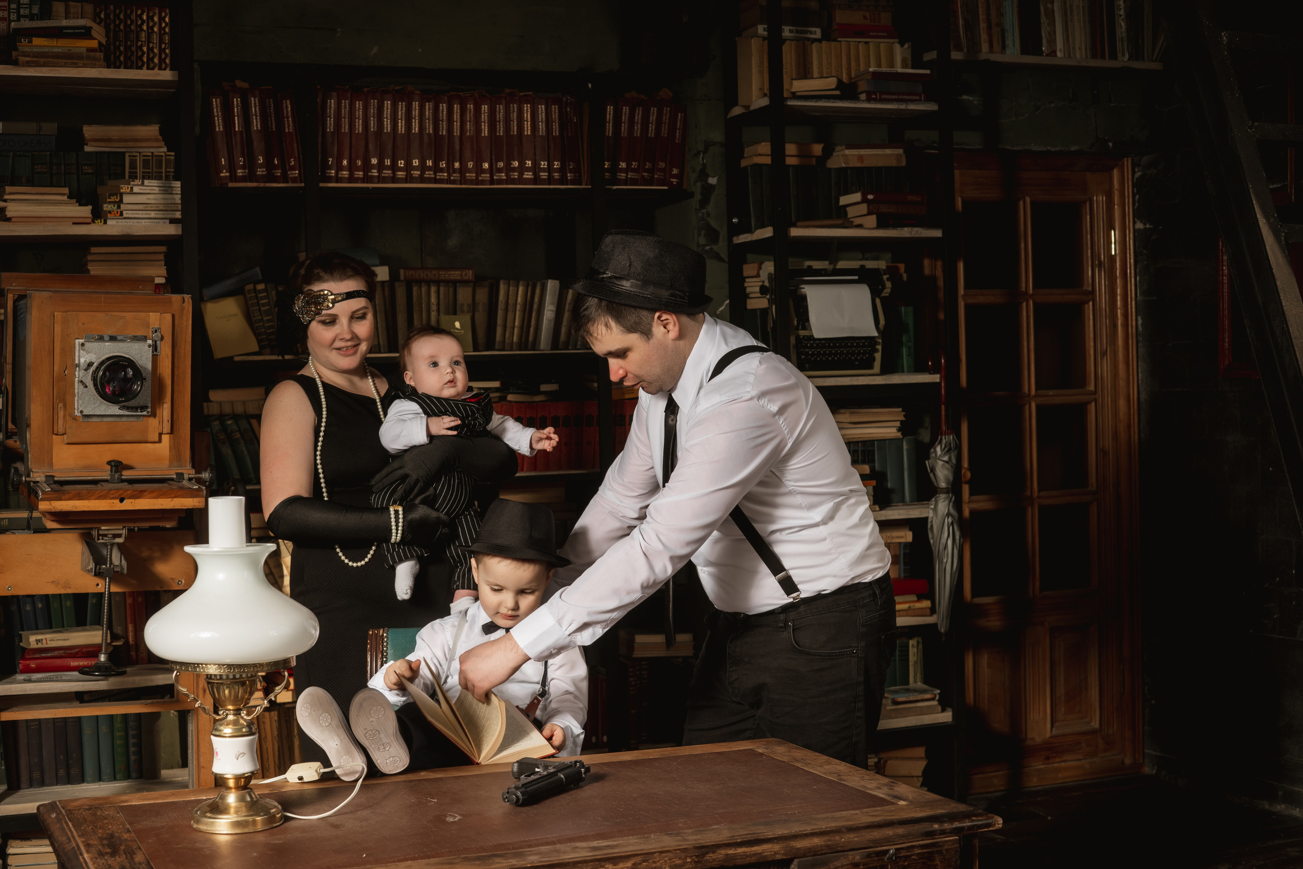 Стилизованная семейная сьемка. Ольга Плаксина фотограф в Саратове