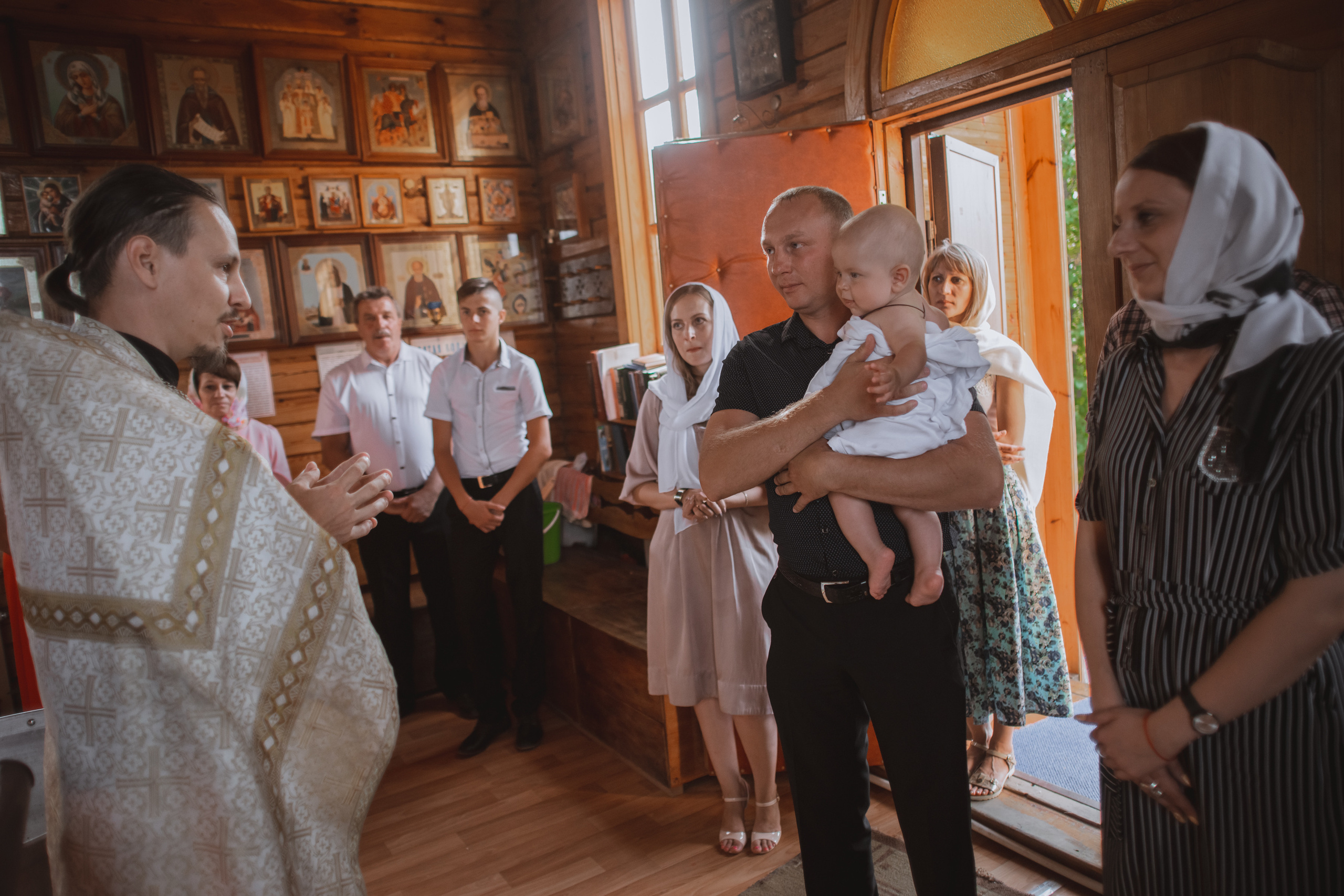 Сьемка крещения. Ольга Плаксина фотограф в Саратове