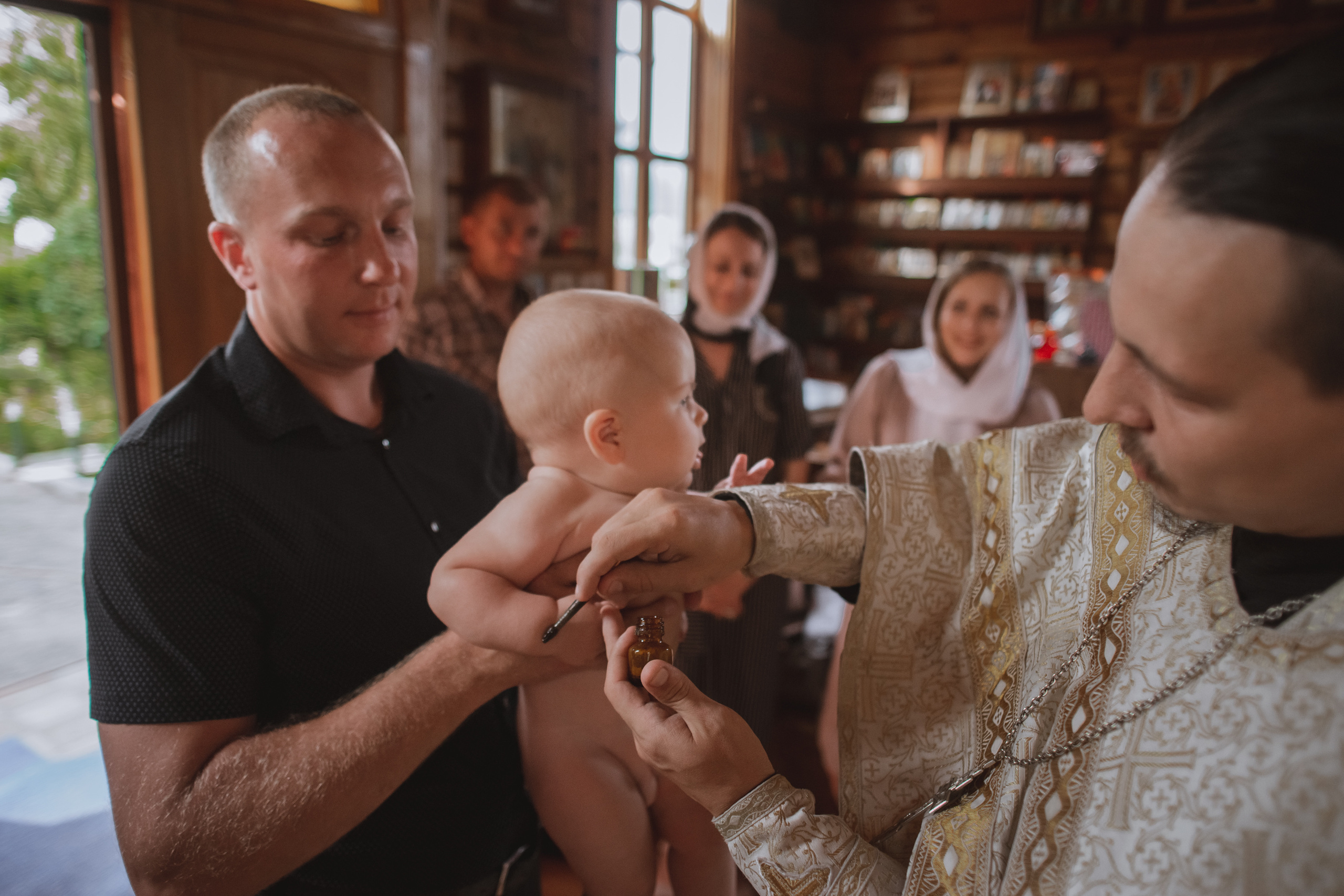 Сьемка крещения. Ольга Плаксина фотограф в Саратове