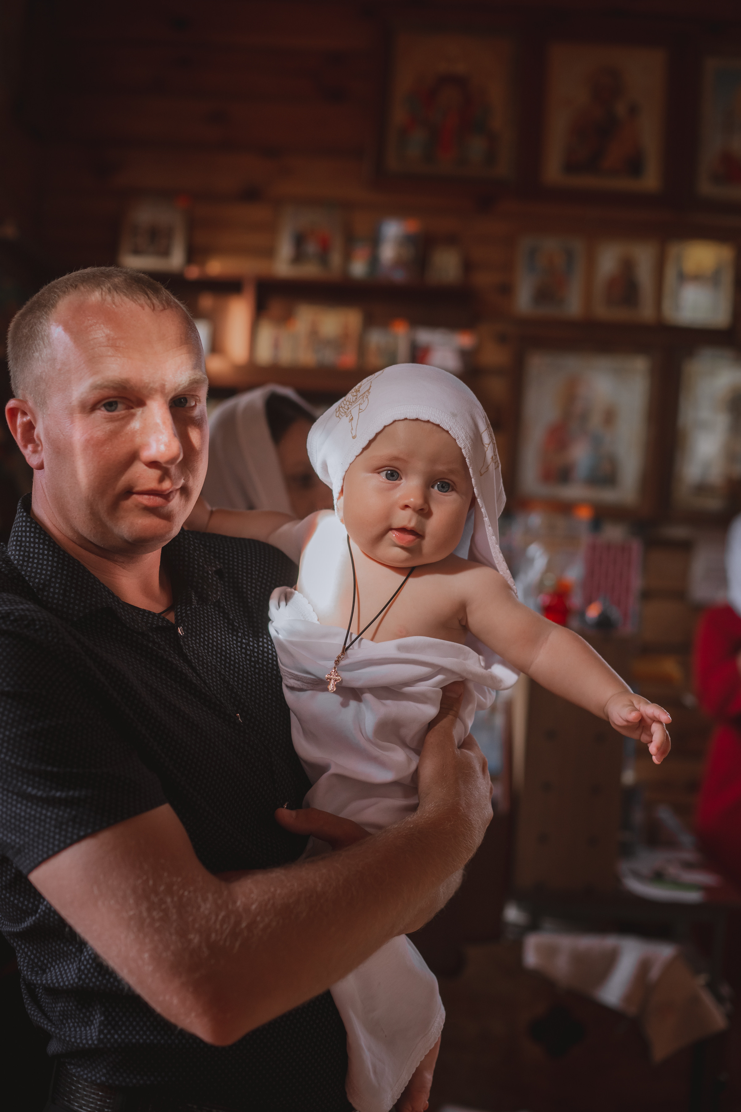 Сьемка крещения. Ольга Плаксина фотограф в Саратове