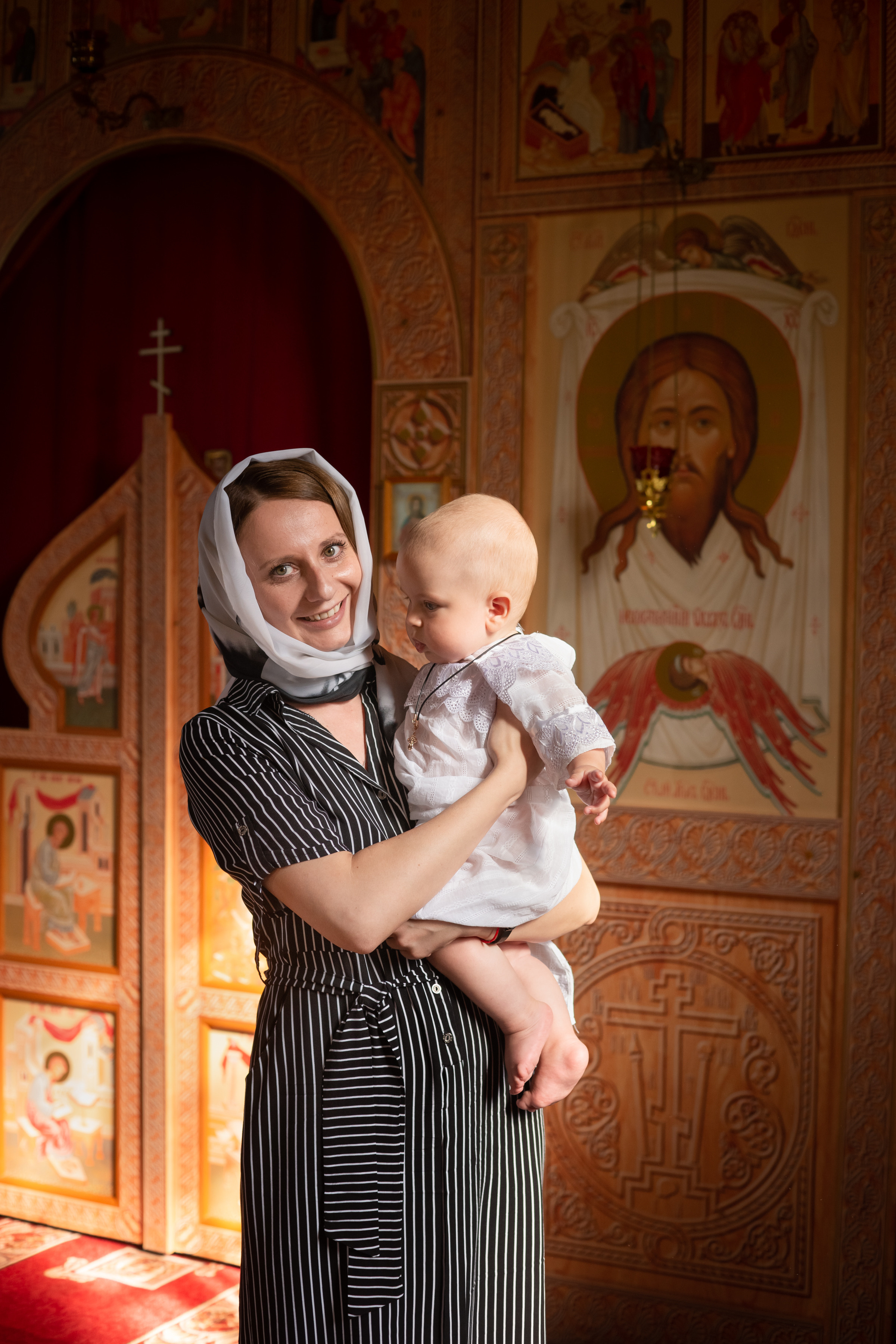 Сьемка крещения. Ольга Плаксина фотограф в Саратове